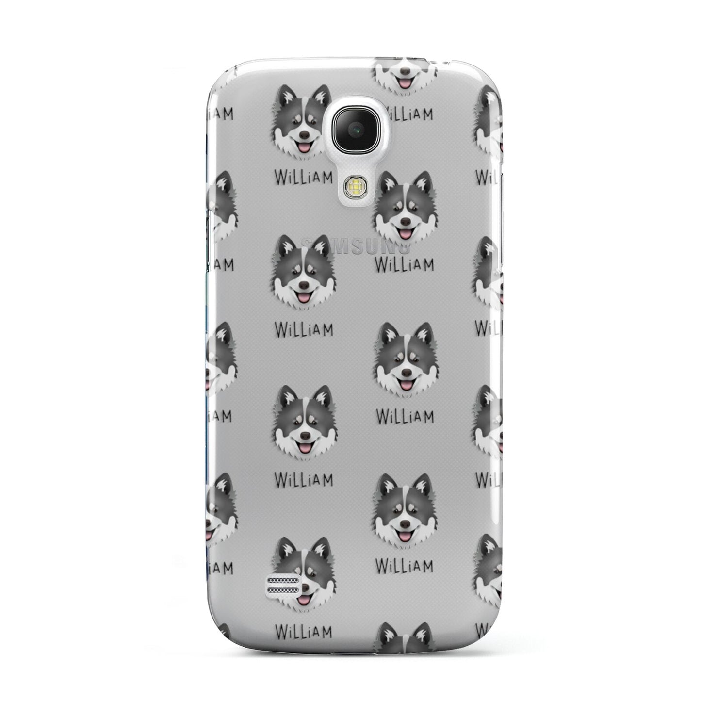 Canadian Eskimo Dog Icon with Name Samsung Galaxy S4 Mini Case