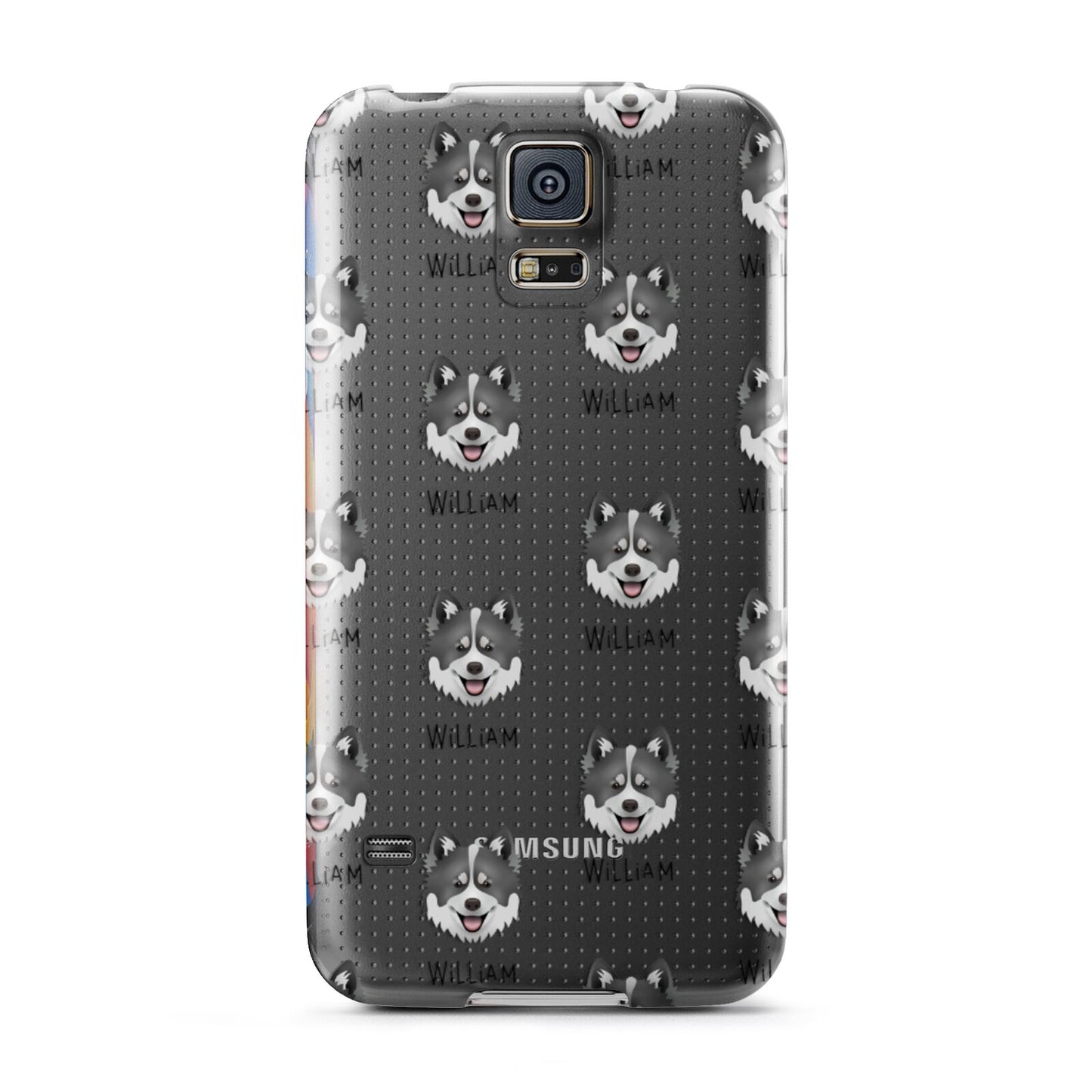 Canadian Eskimo Dog Icon with Name Samsung Galaxy S5 Case