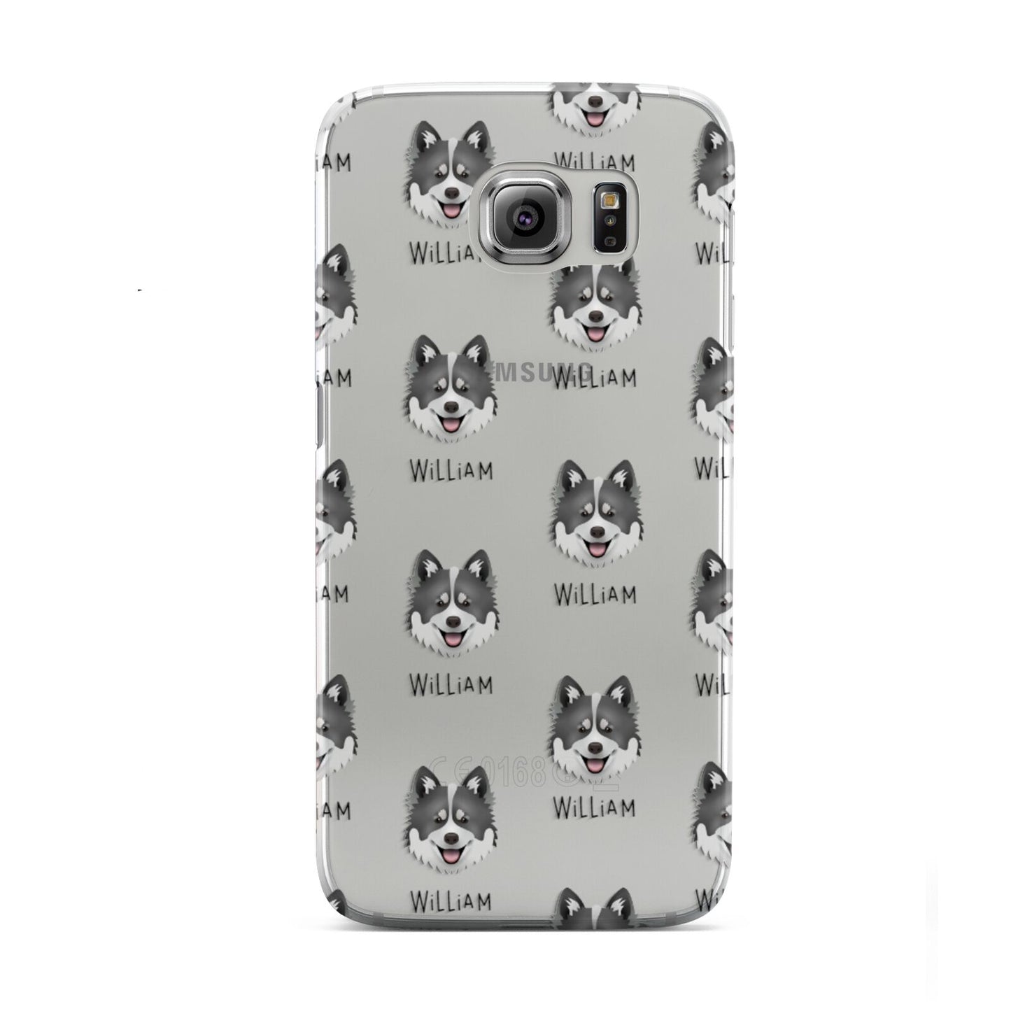 Canadian Eskimo Dog Icon with Name Samsung Galaxy S6 Case