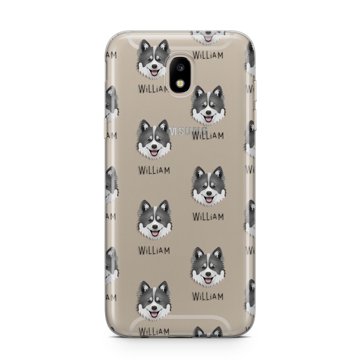 Canadian Eskimo Dog Icon with Name Samsung J5 2017 Case