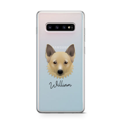 Canadian Eskimo Dog Personalised Samsung Galaxy S10 Case