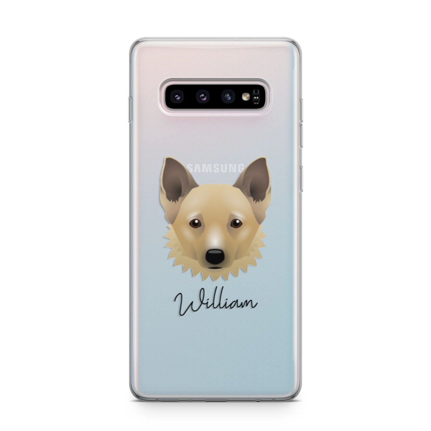 Canadian Eskimo Dog Personalised Samsung Galaxy S10 Plus Case