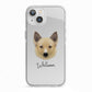 Canadian Eskimo Dog Personalised iPhone 13 TPU Impact Case with White Edges