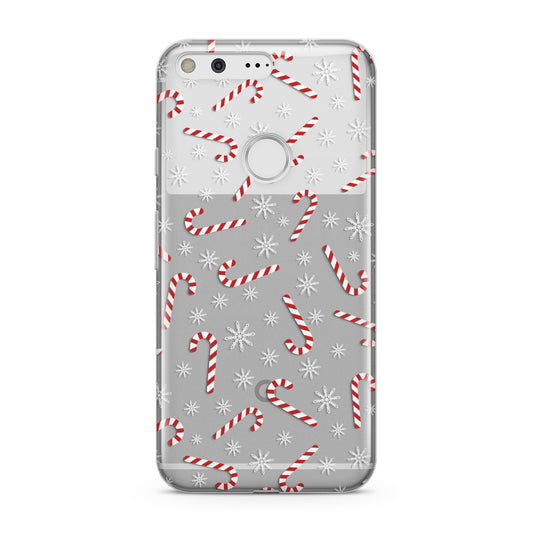 Candy Cane Google Pixel Case