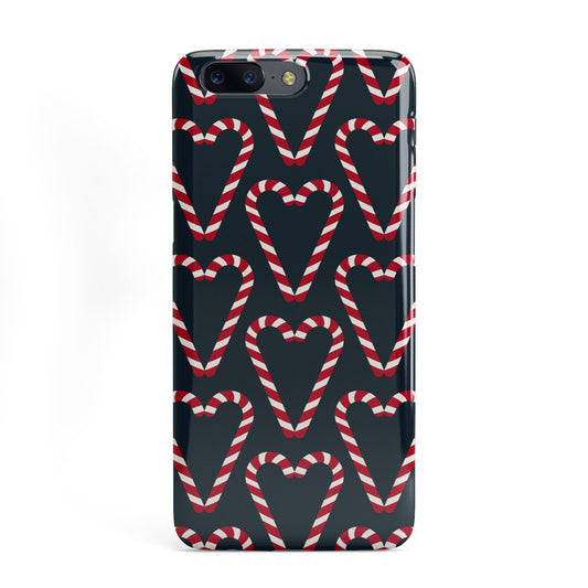 Candy Cane Pattern OnePlus Case