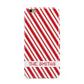 Candy Cane Personalised Apple iPhone 6 Plus 3D Tough Case