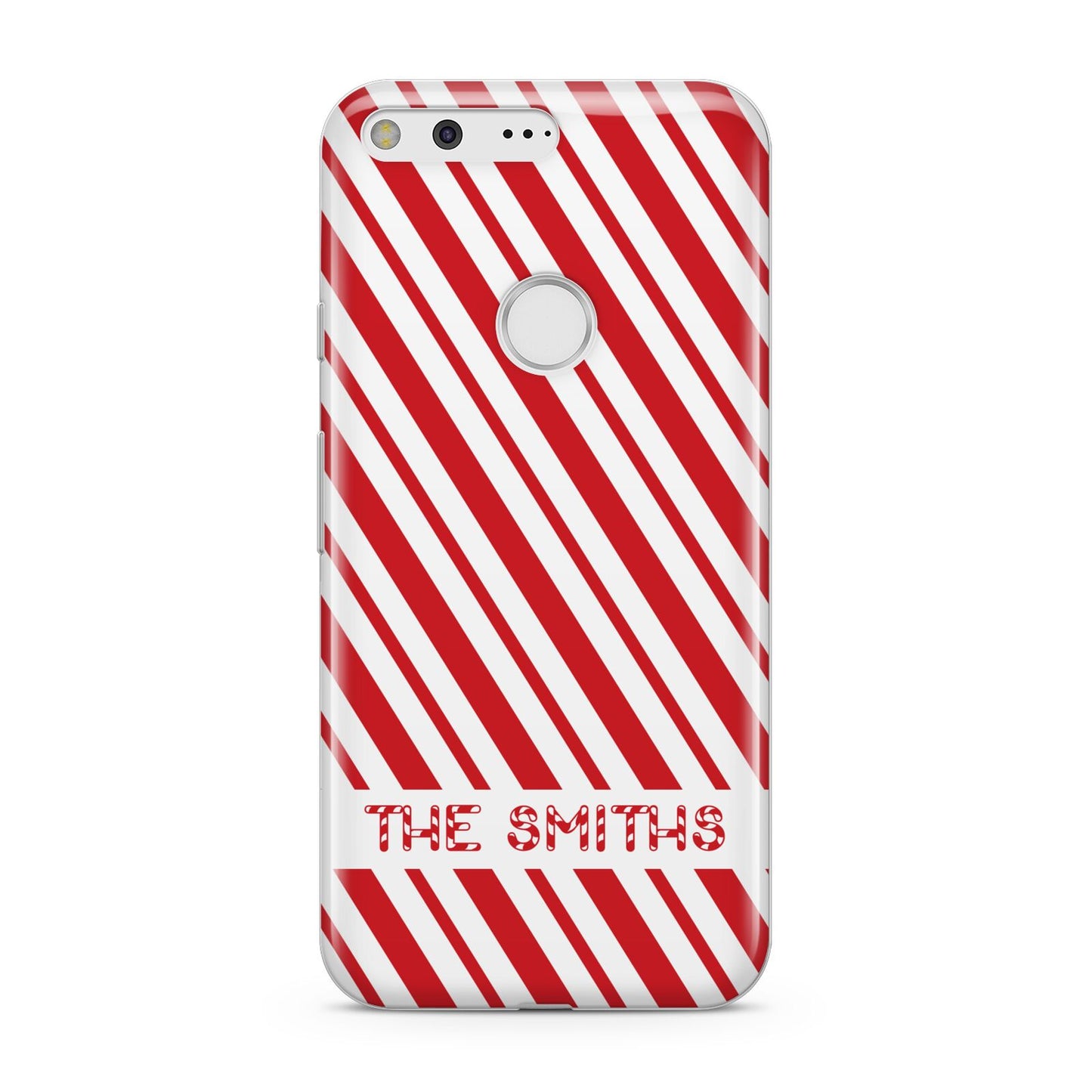 Candy Cane Personalised Google Pixel Case