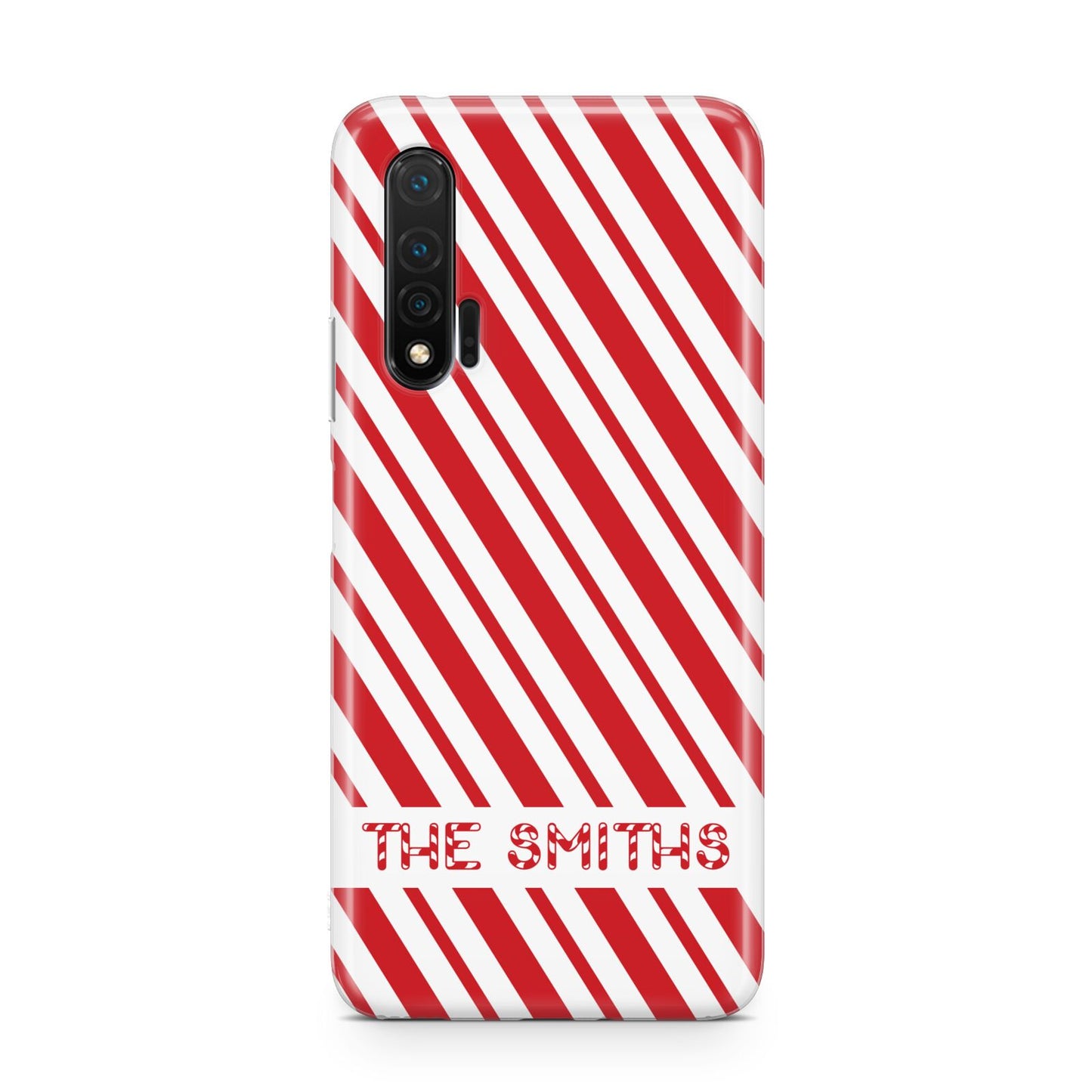 Candy Cane Personalised Huawei Nova 6 Phone Case