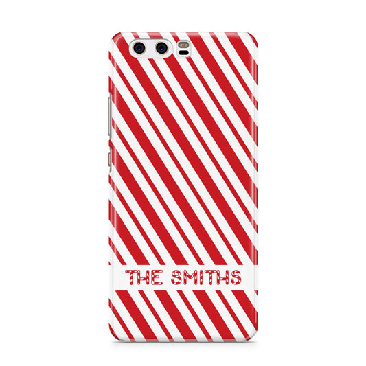 Candy Cane Personalised Huawei P10 Phone Case