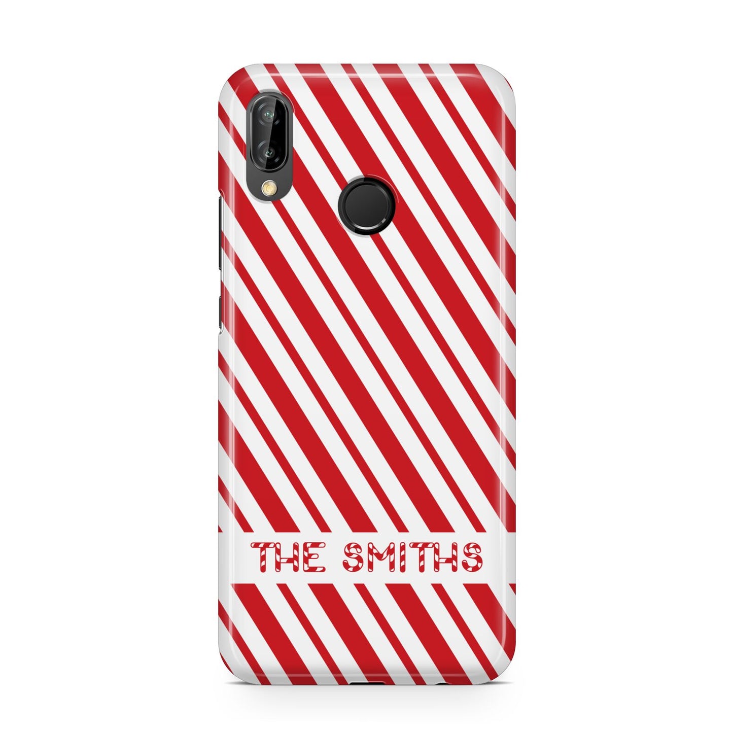 Candy Cane Personalised Huawei P20 Lite Phone Case