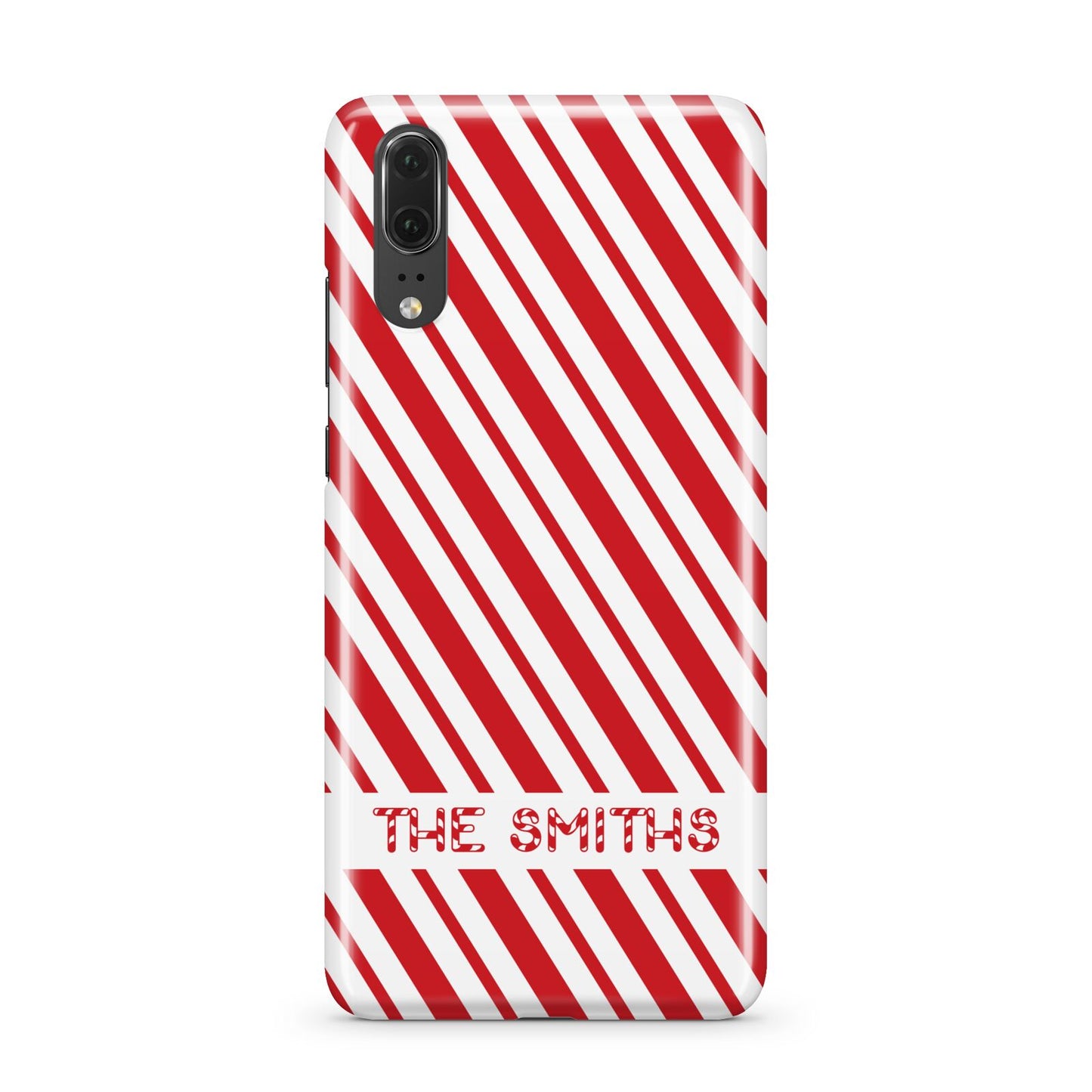 Candy Cane Personalised Huawei P20 Phone Case