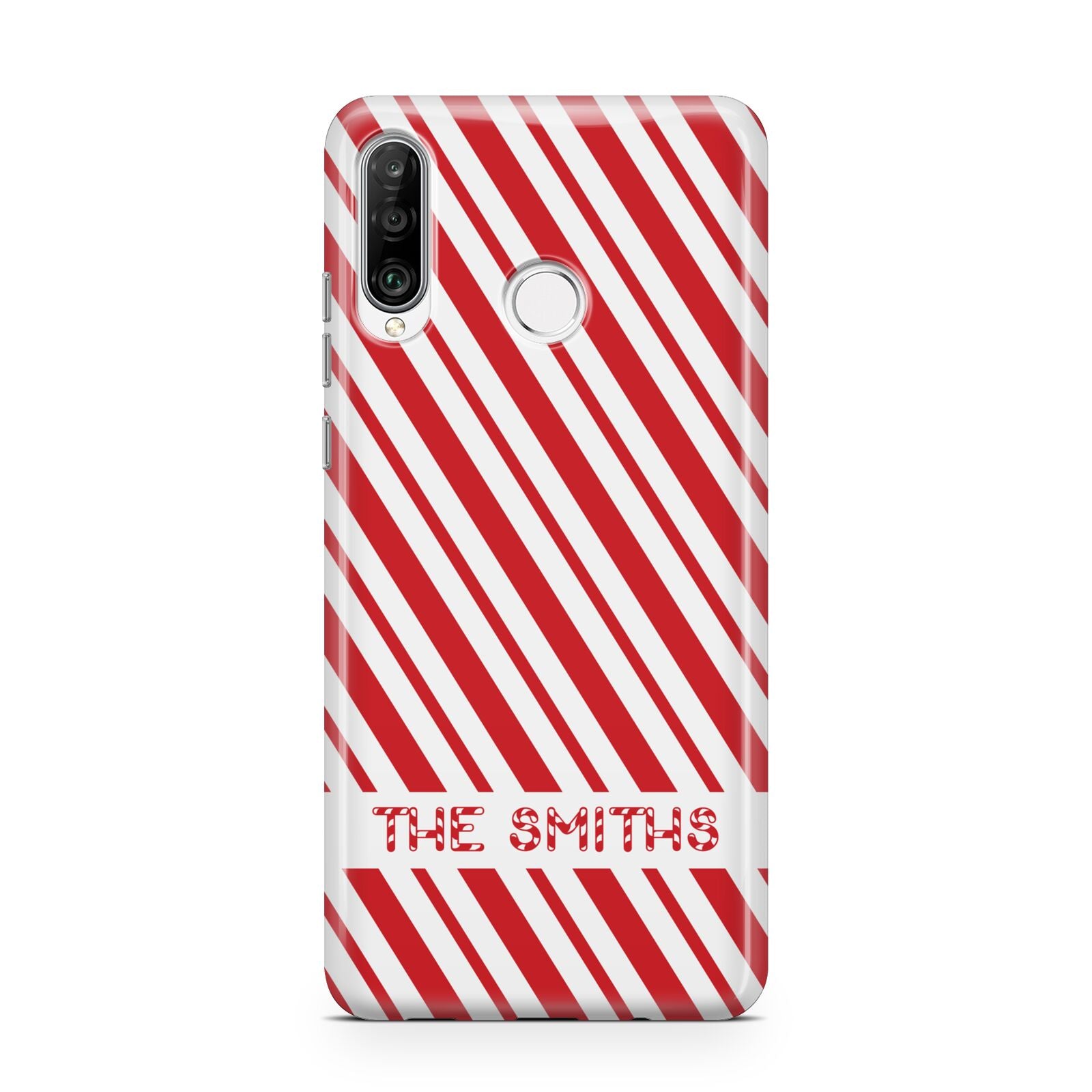 Candy Cane Personalised Huawei P30 Lite Phone Case