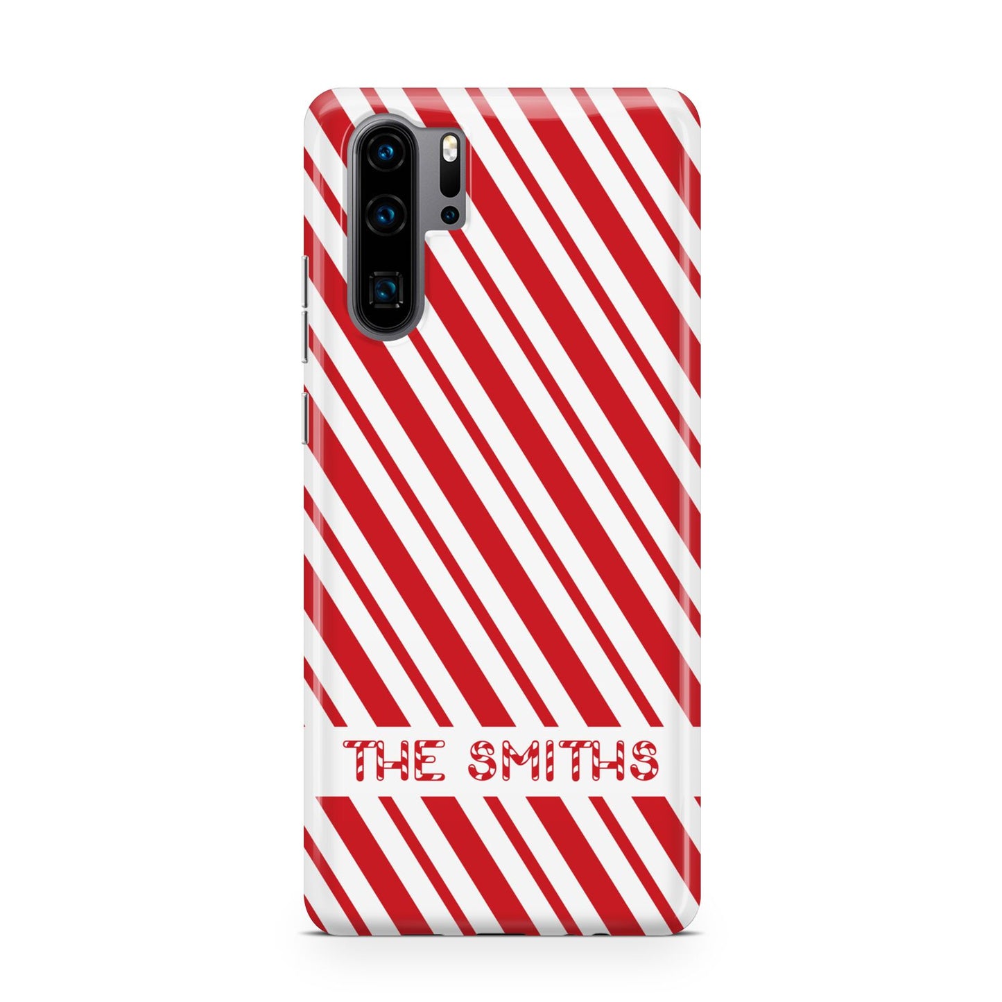 Candy Cane Personalised Huawei P30 Pro Phone Case