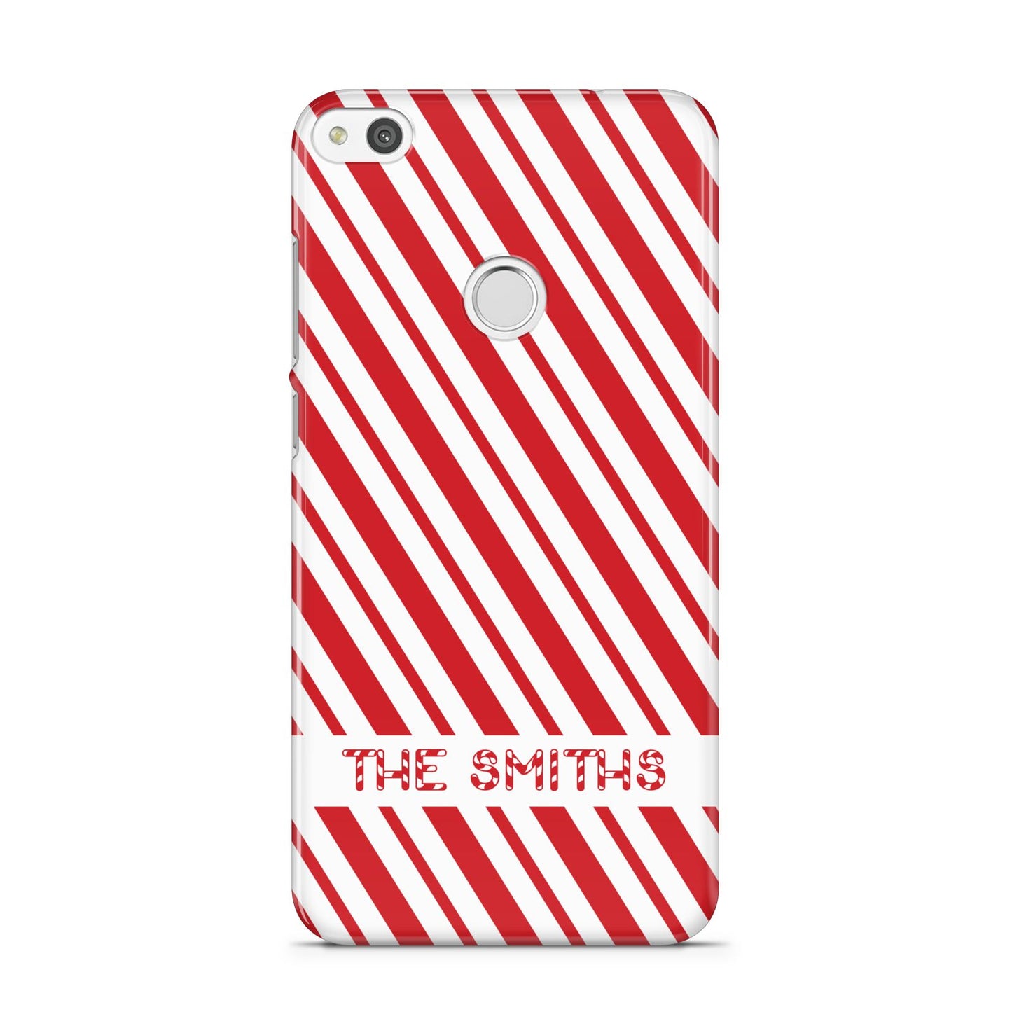 Candy Cane Personalised Huawei P8 Lite Case