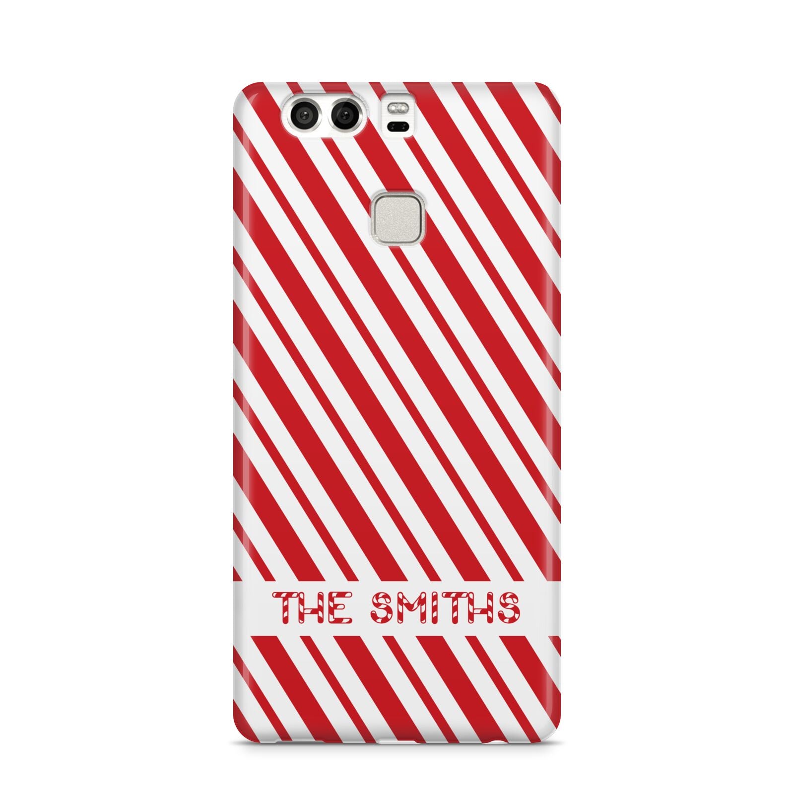 Candy Cane Personalised Huawei P9 Case