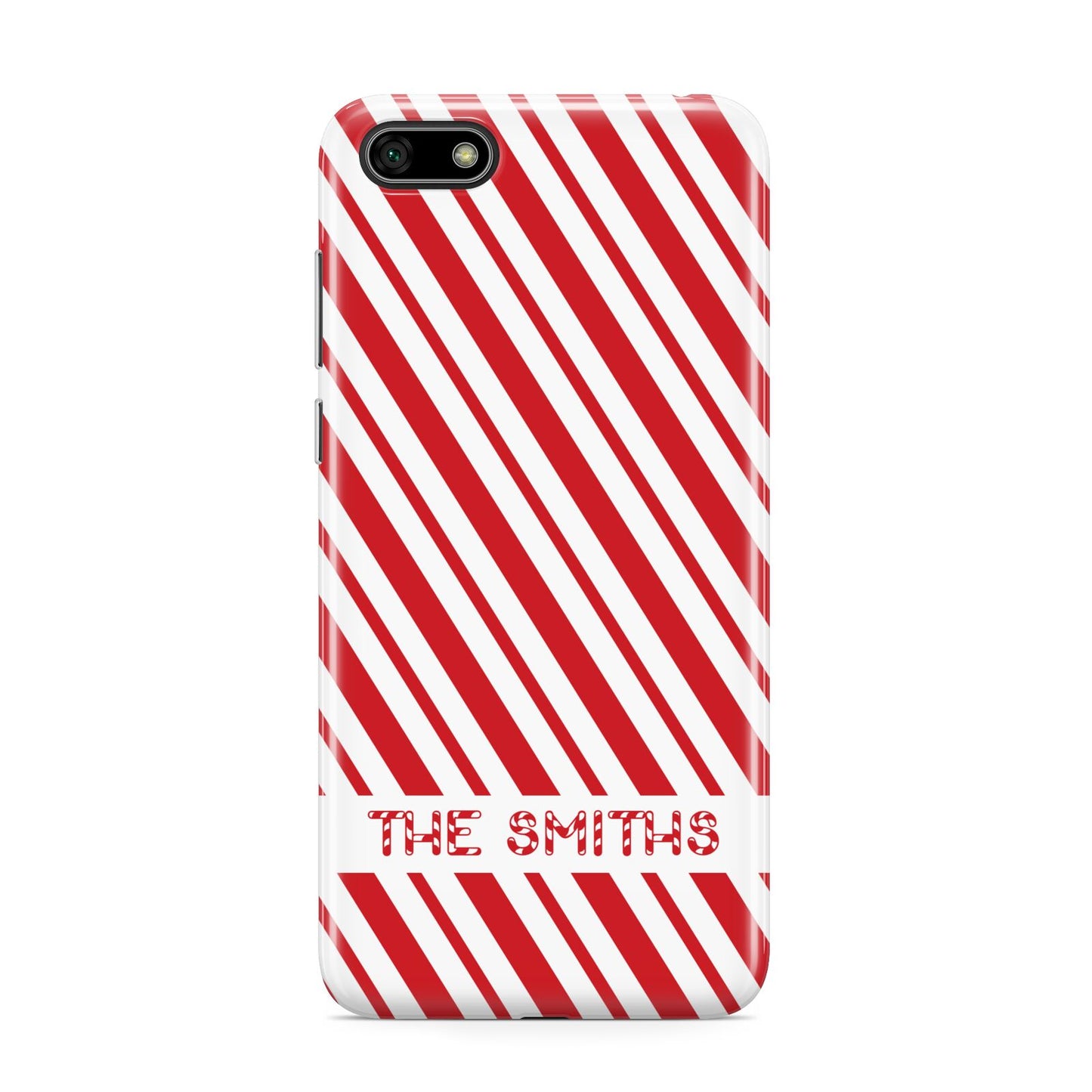 Candy Cane Personalised Huawei Y5 Prime 2018 Phone Case