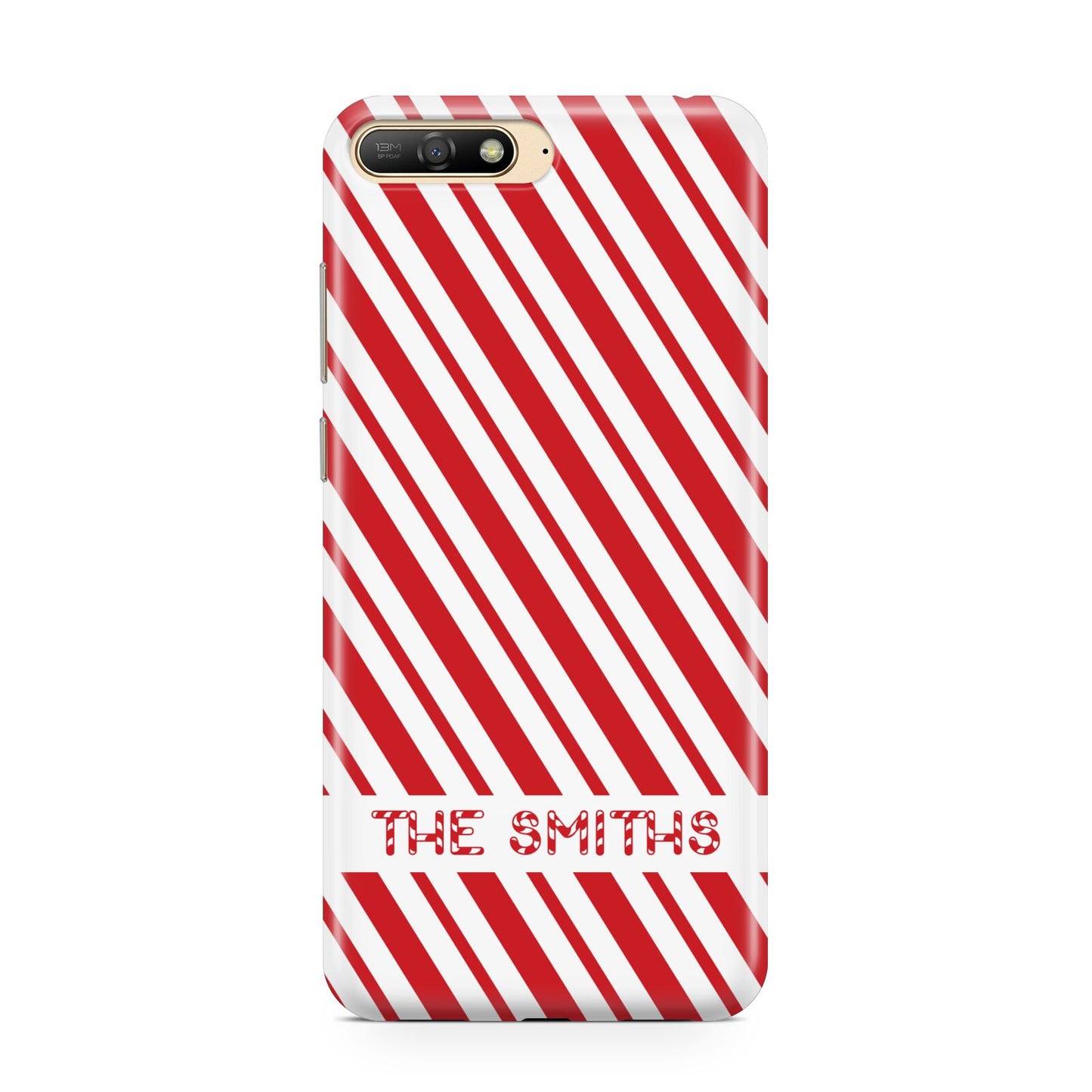 Candy Cane Personalised Huawei Y6 2018