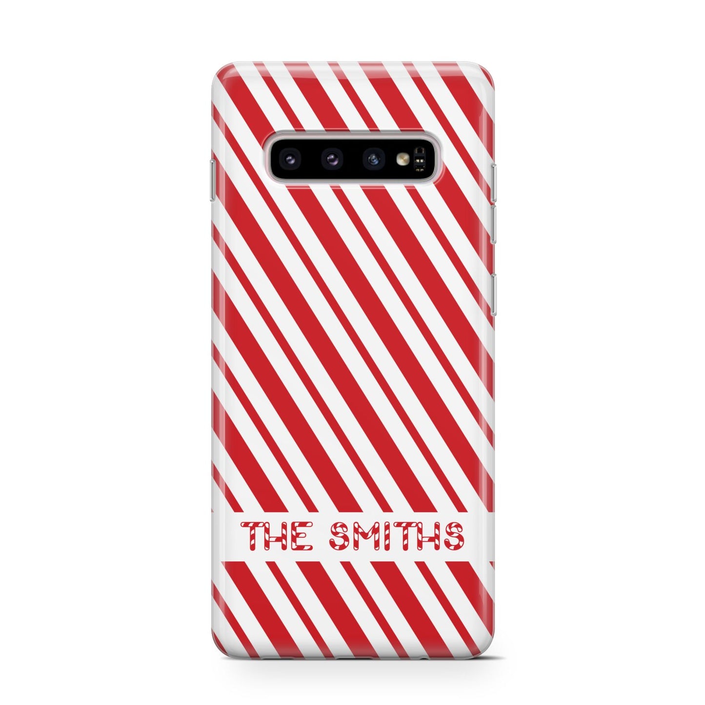 Candy Cane Personalised Protective Samsung Galaxy Case