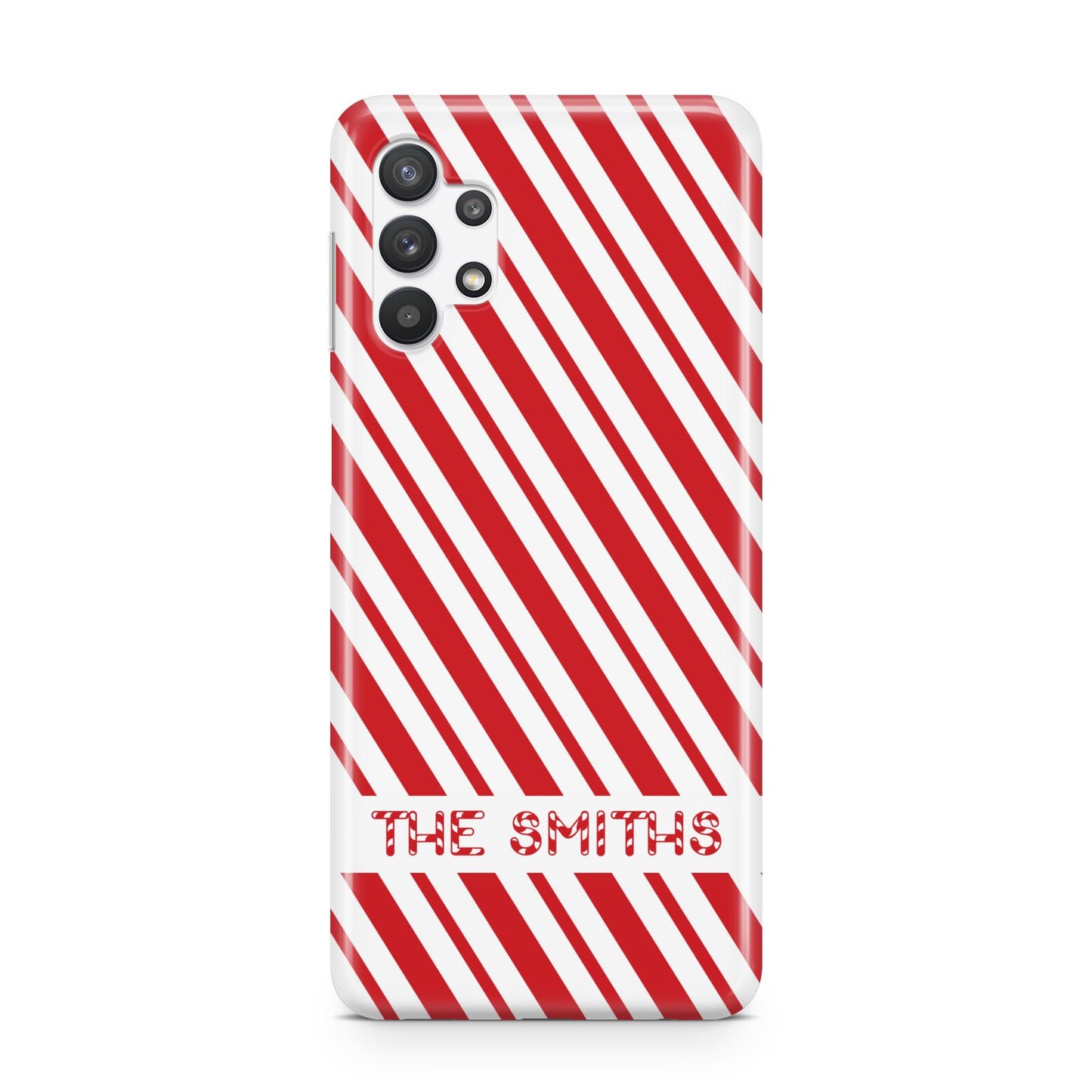 Candy Cane Personalised Samsung A32 5G Case