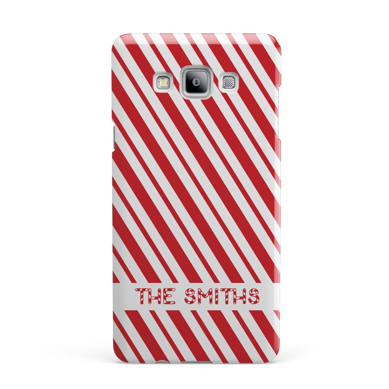 Candy Cane Personalised Samsung Galaxy A7 2015 Case