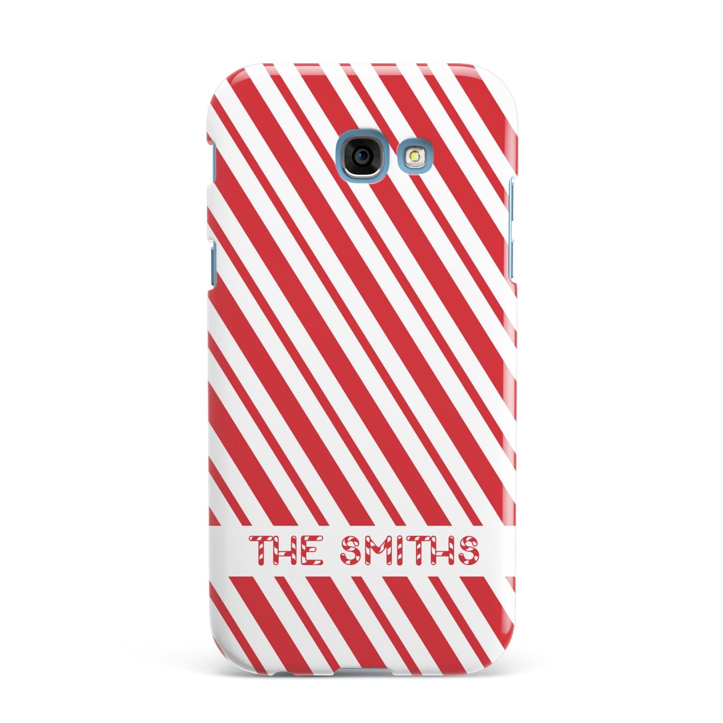 Candy Cane Personalised Samsung Galaxy A7 2017 Case