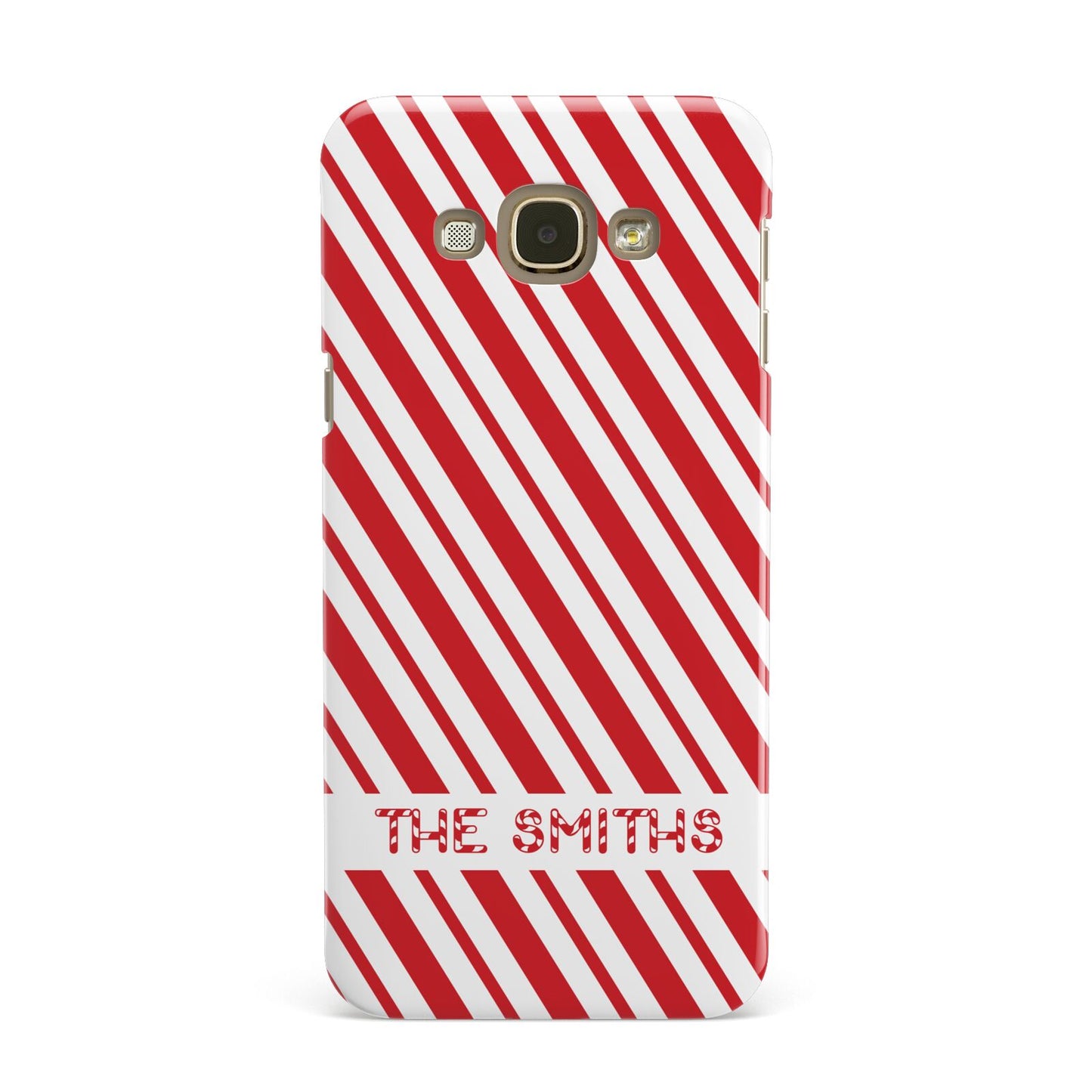 Candy Cane Personalised Samsung Galaxy A8 Case