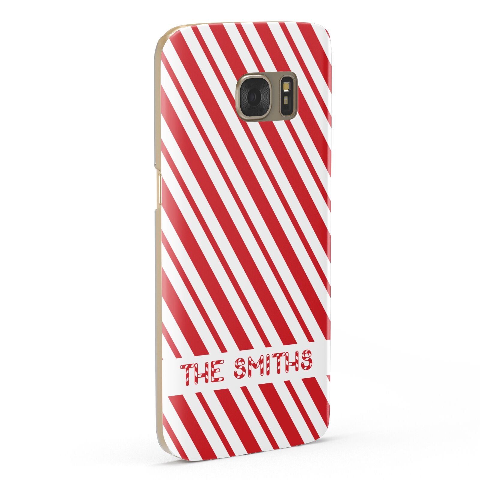 Candy Cane Personalised Samsung Galaxy Case Fourty Five Degrees