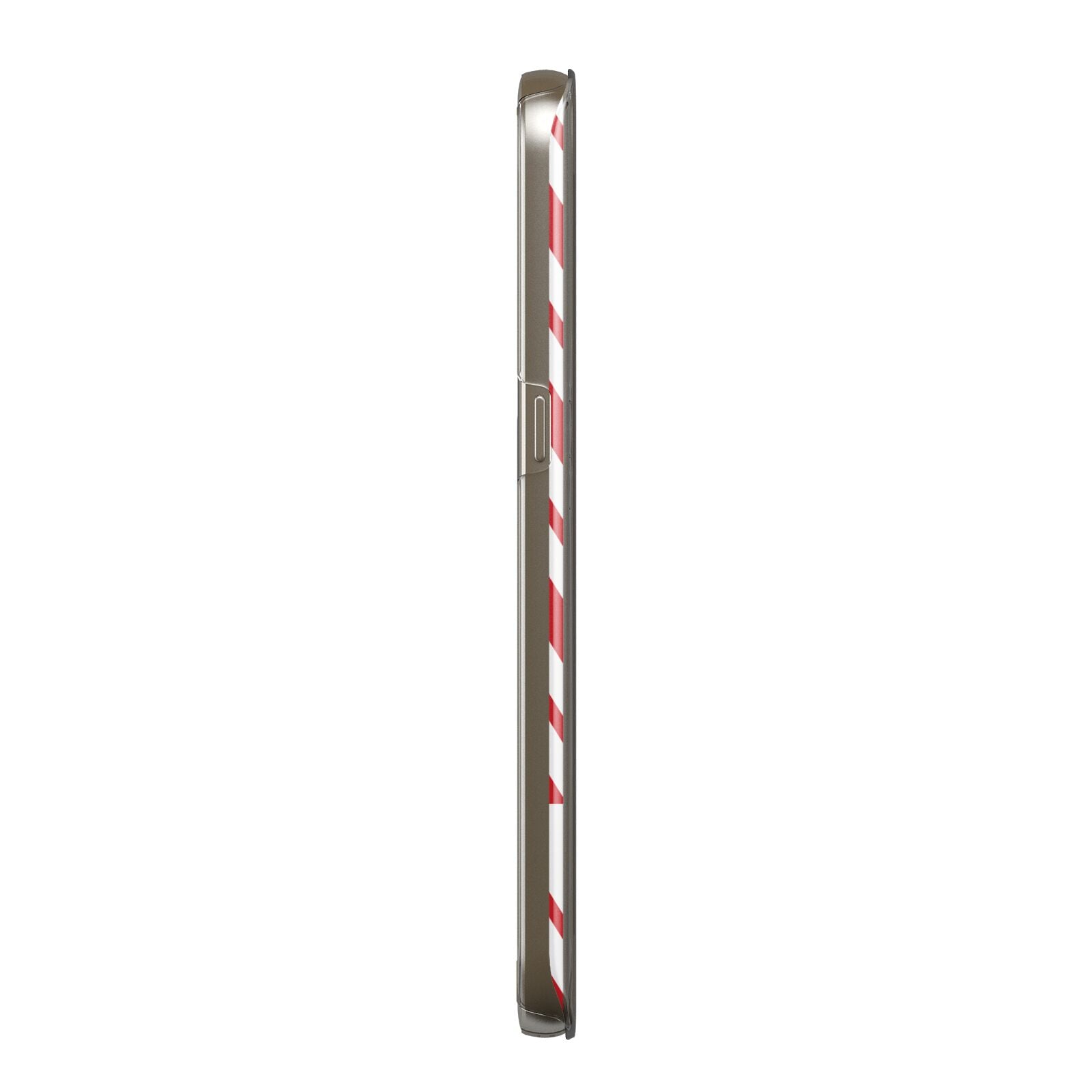 Candy Cane Personalised Samsung Galaxy Case Side View