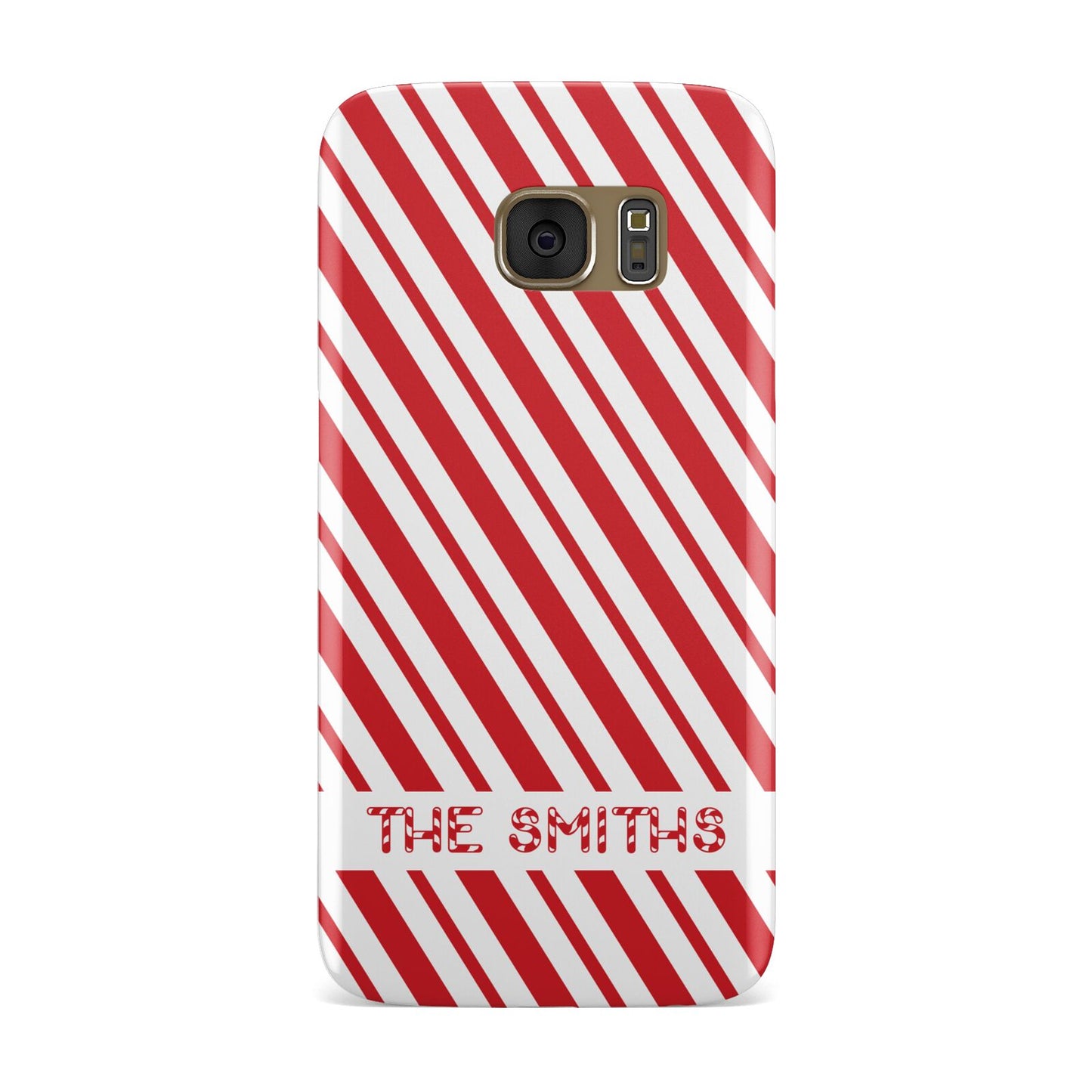 Candy Cane Personalised Samsung Galaxy Case