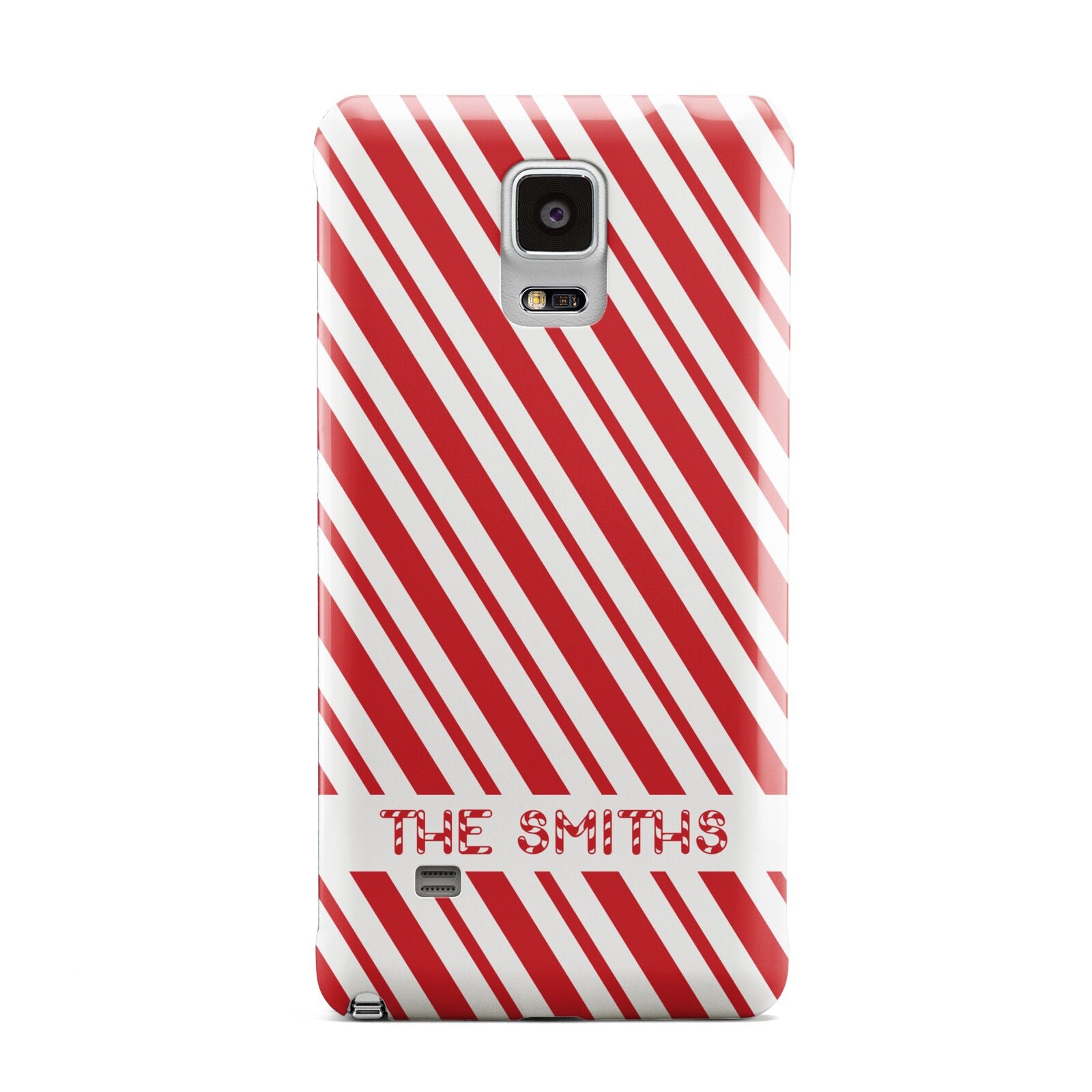 Candy Cane Personalised Samsung Galaxy Note 4 Case