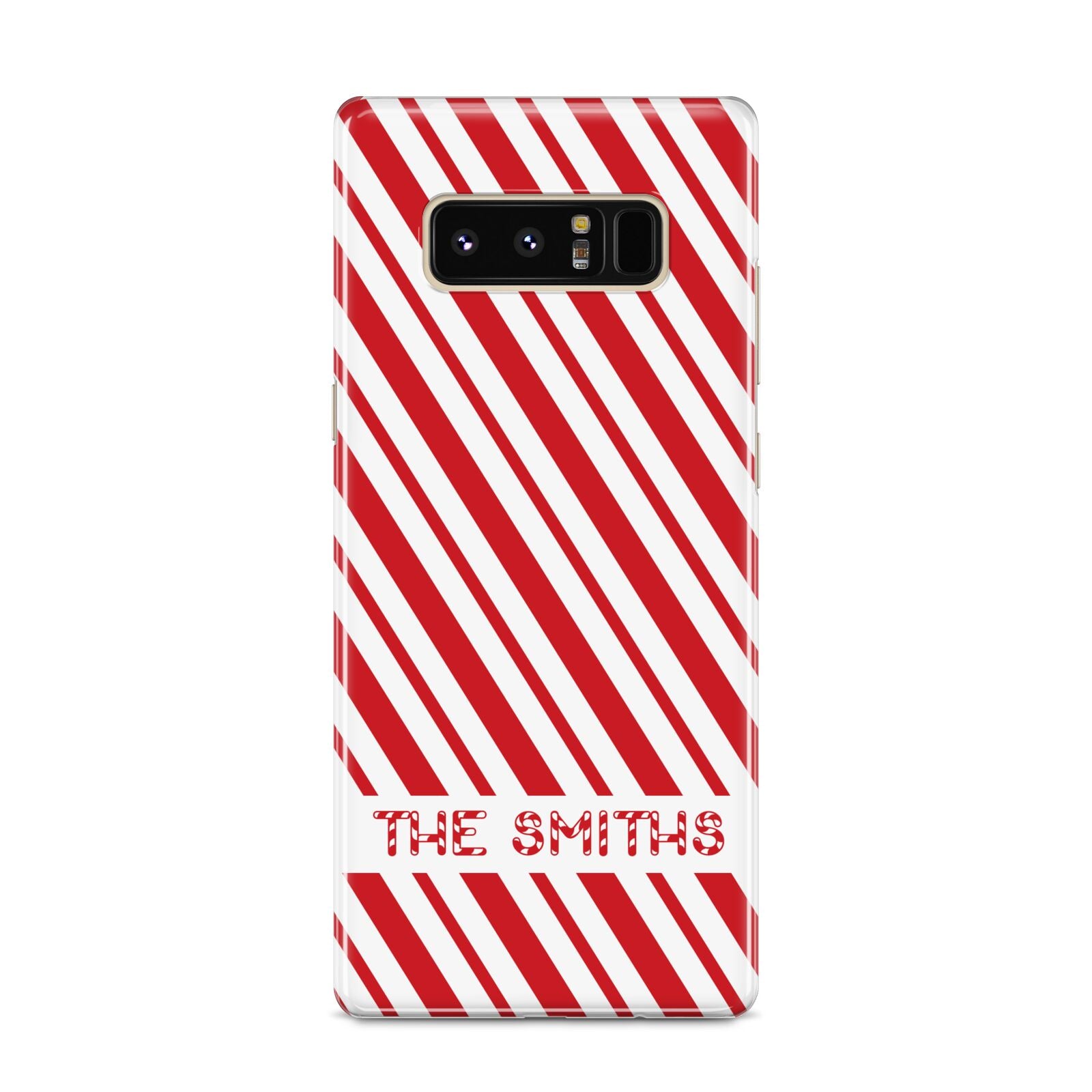 Candy Cane Personalised Samsung Galaxy S8 Case