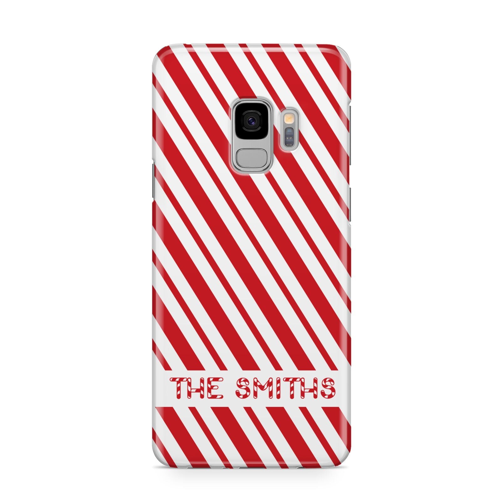 Candy Cane Personalised Samsung Galaxy S9 Case