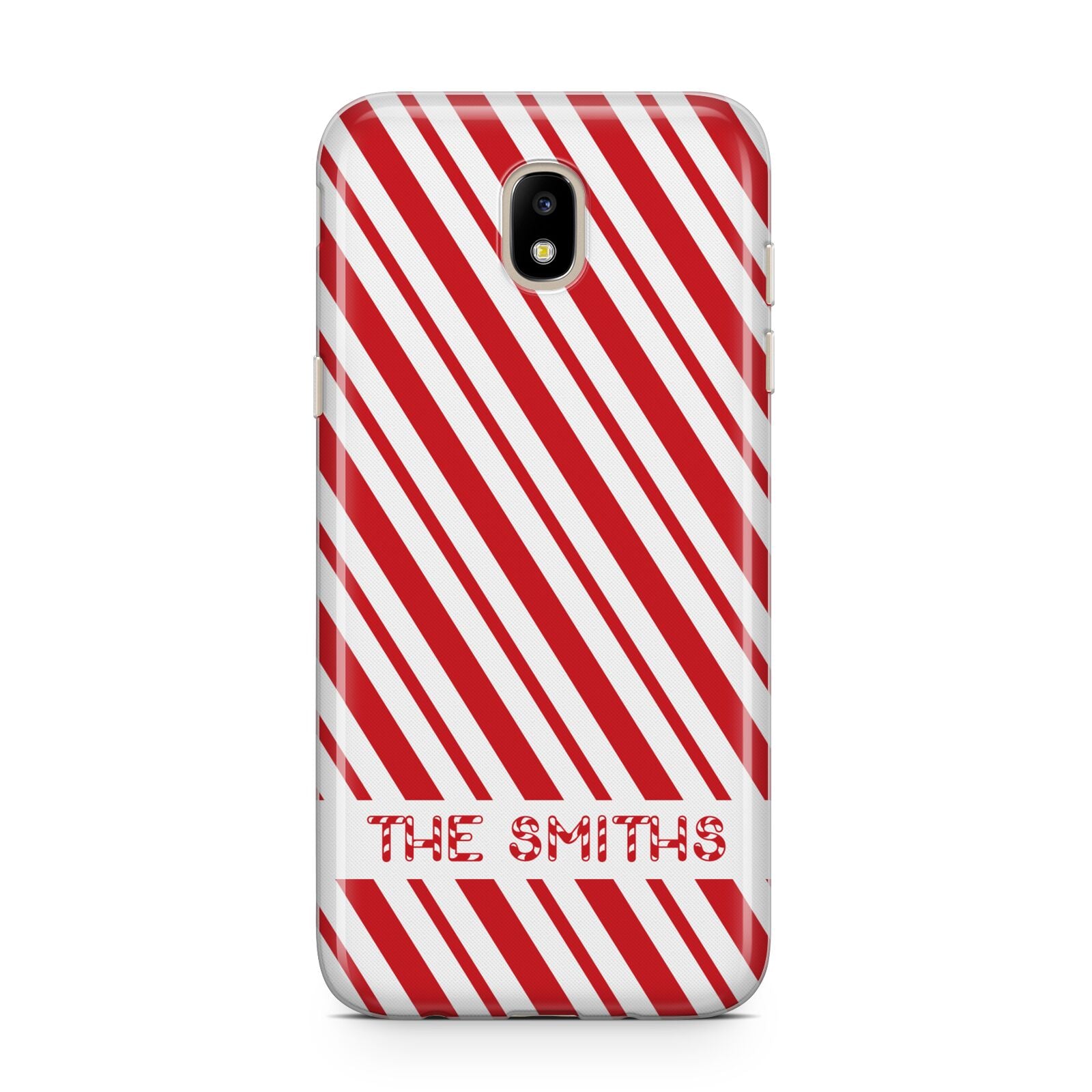 Candy Cane Personalised Samsung J5 2017 Case