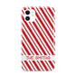 Candy Cane Personalised iPhone 11 3D Tough Case
