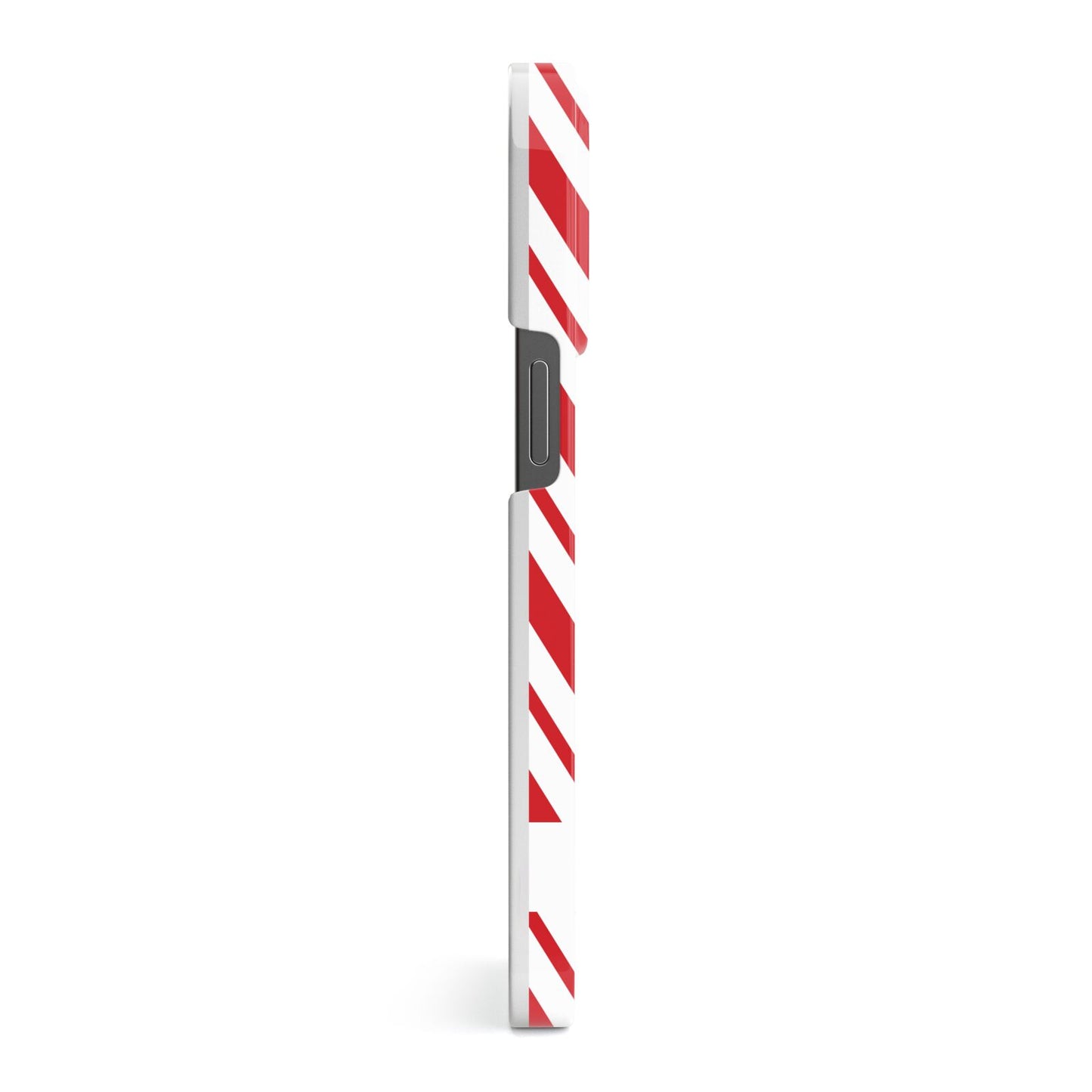 Candy Cane Personalised iPhone 13 Pro Side Image 3D Snap Case