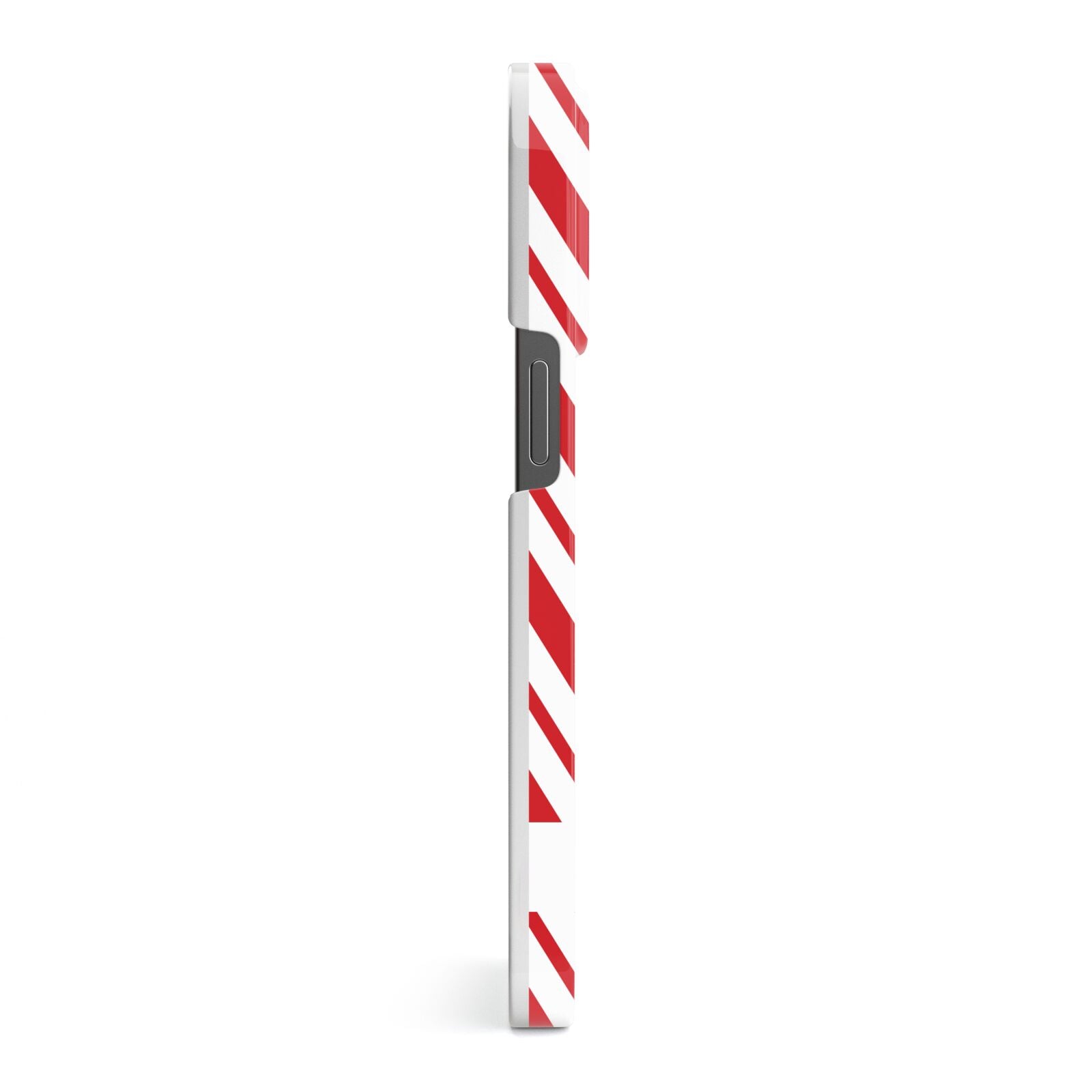 Candy Cane Personalised iPhone 13 Pro Side Image 3D Snap Case