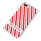 Candy Cane Personalised iPhone 8 Plus Bumper Case on Silver iPhone Alternative Image