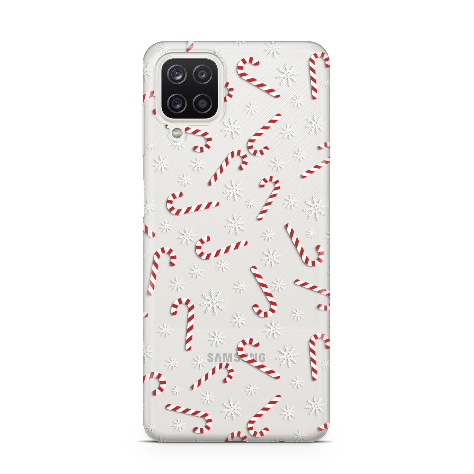 Candy Cane Samsung A12 Case