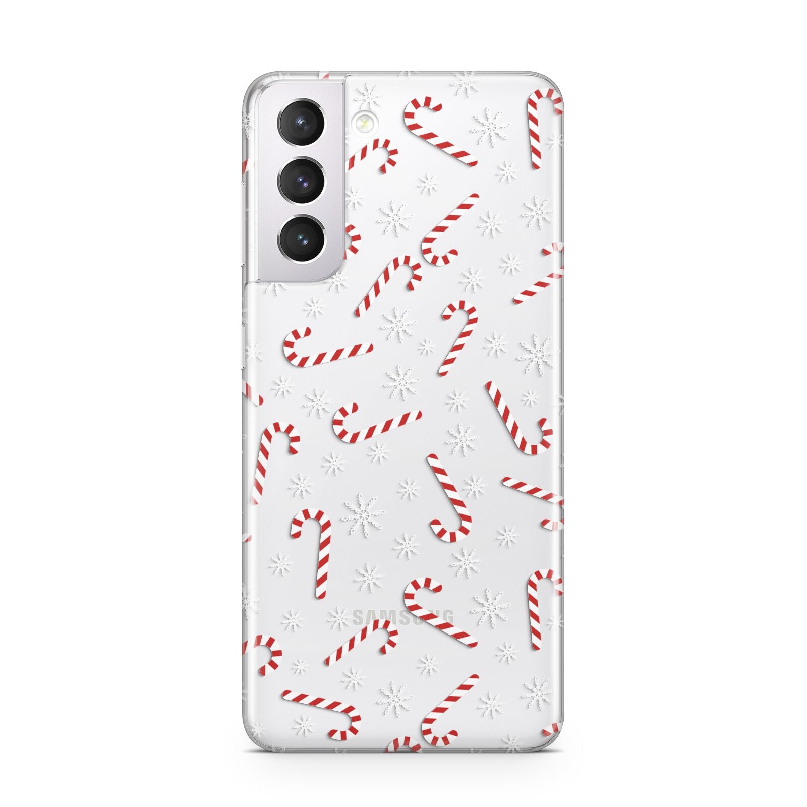 Candy Cane Samsung S21 Case