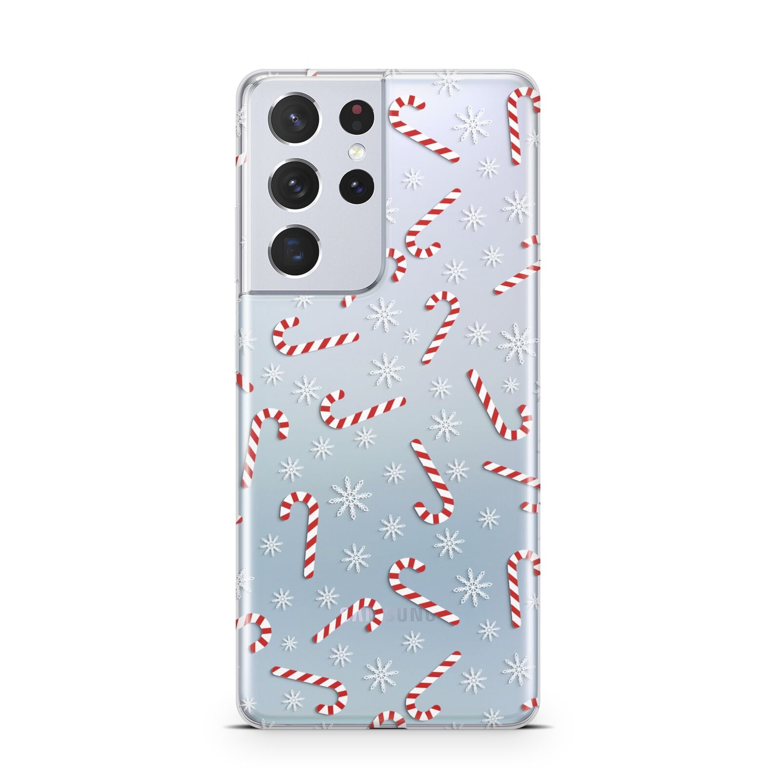 Candy Cane Samsung S21 Ultra Case