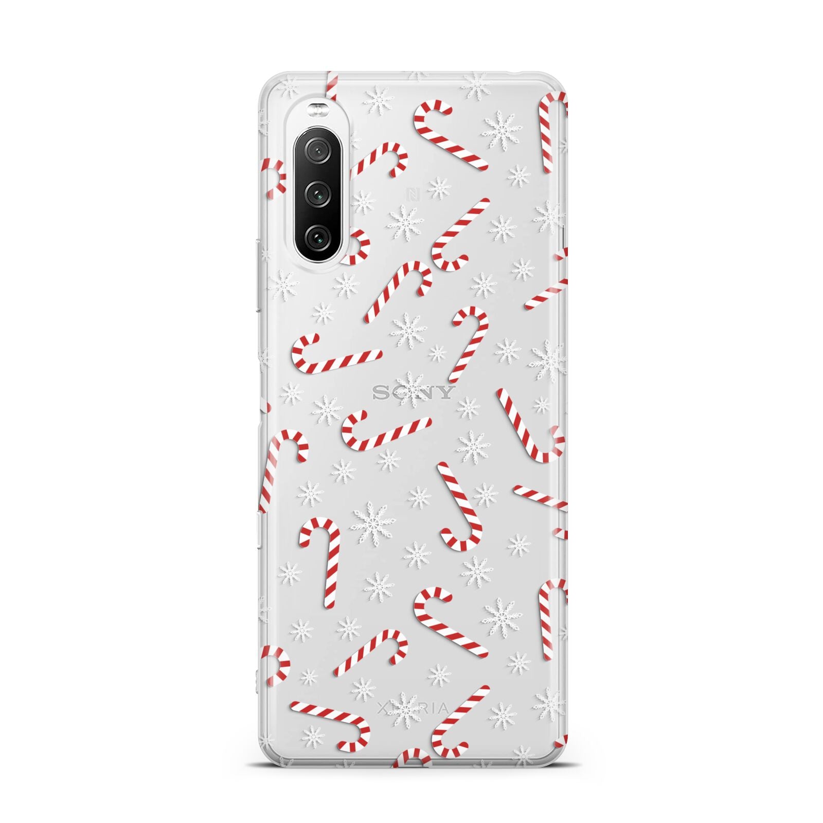 Candy Cane Sony Xperia 10 III Case