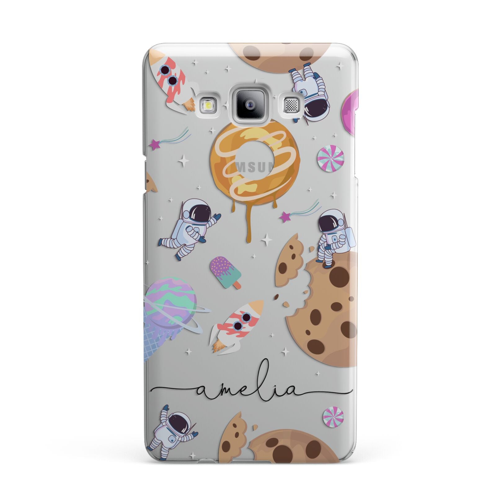 Candyland Galaxy Clear Personalised Samsung Galaxy A7 2015 Case