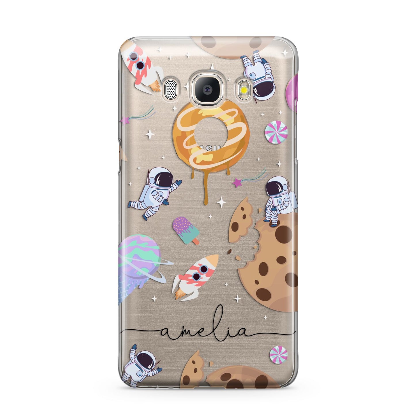 Candyland Galaxy Clear Personalised Samsung Galaxy J5 2016 Case