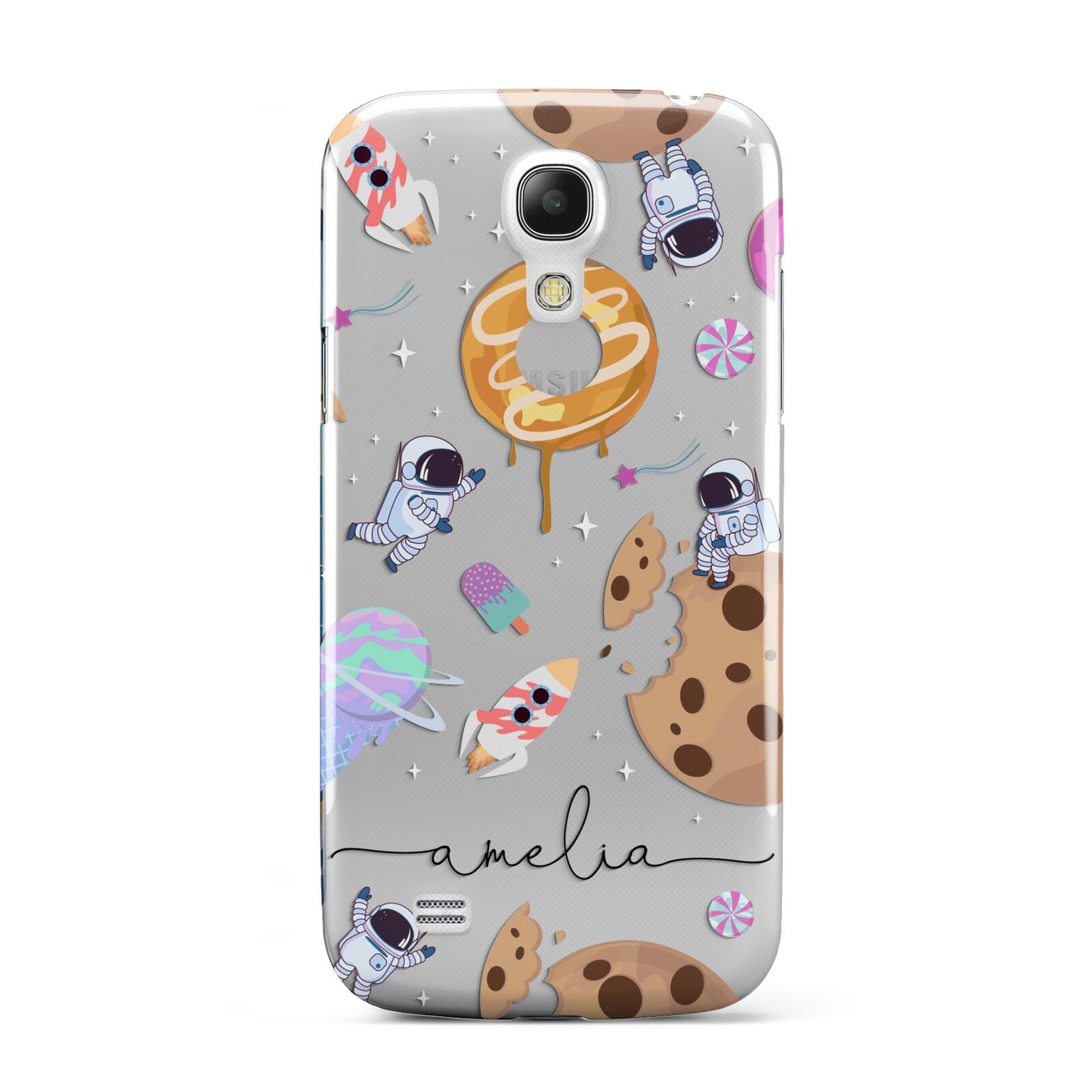 Candyland Galaxy Clear Personalised Samsung Galaxy S4 Mini Case