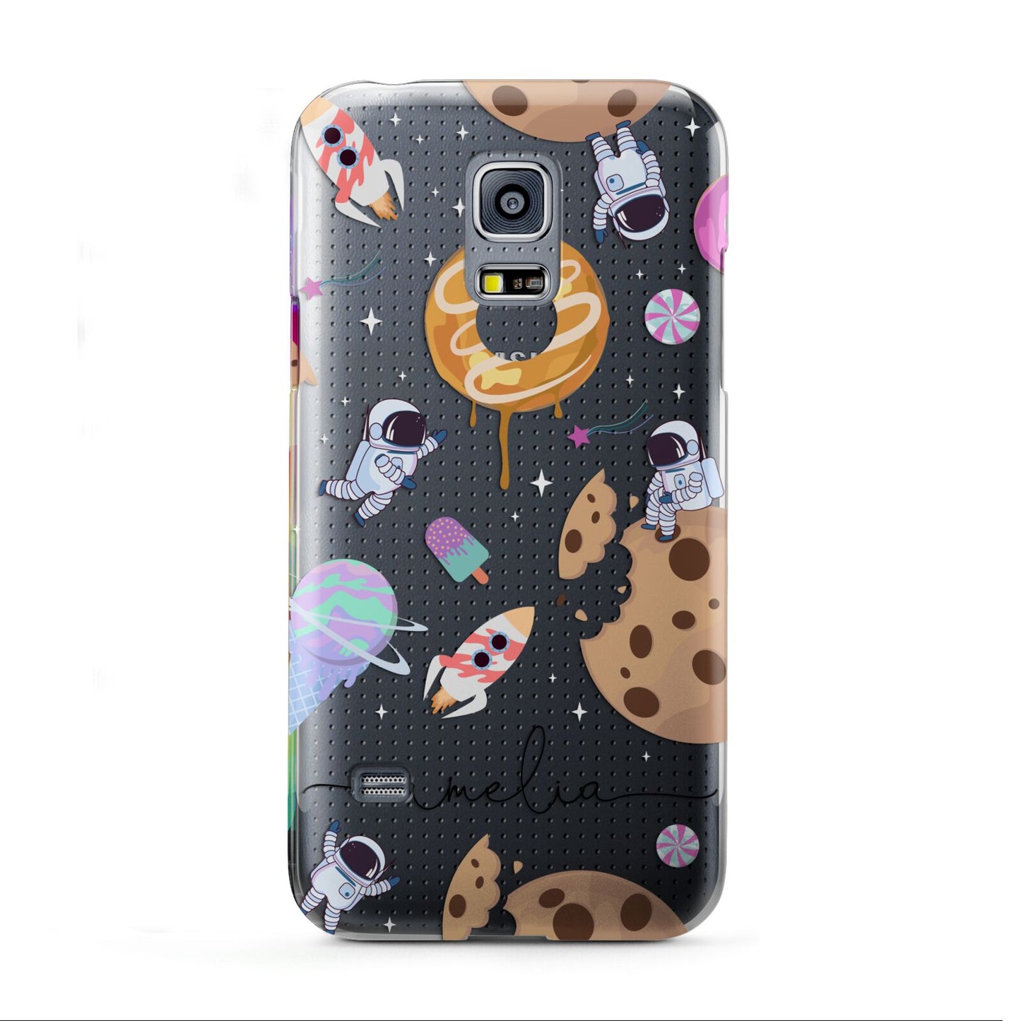 Candyland Galaxy Clear Personalised Samsung Galaxy S5 Mini Case