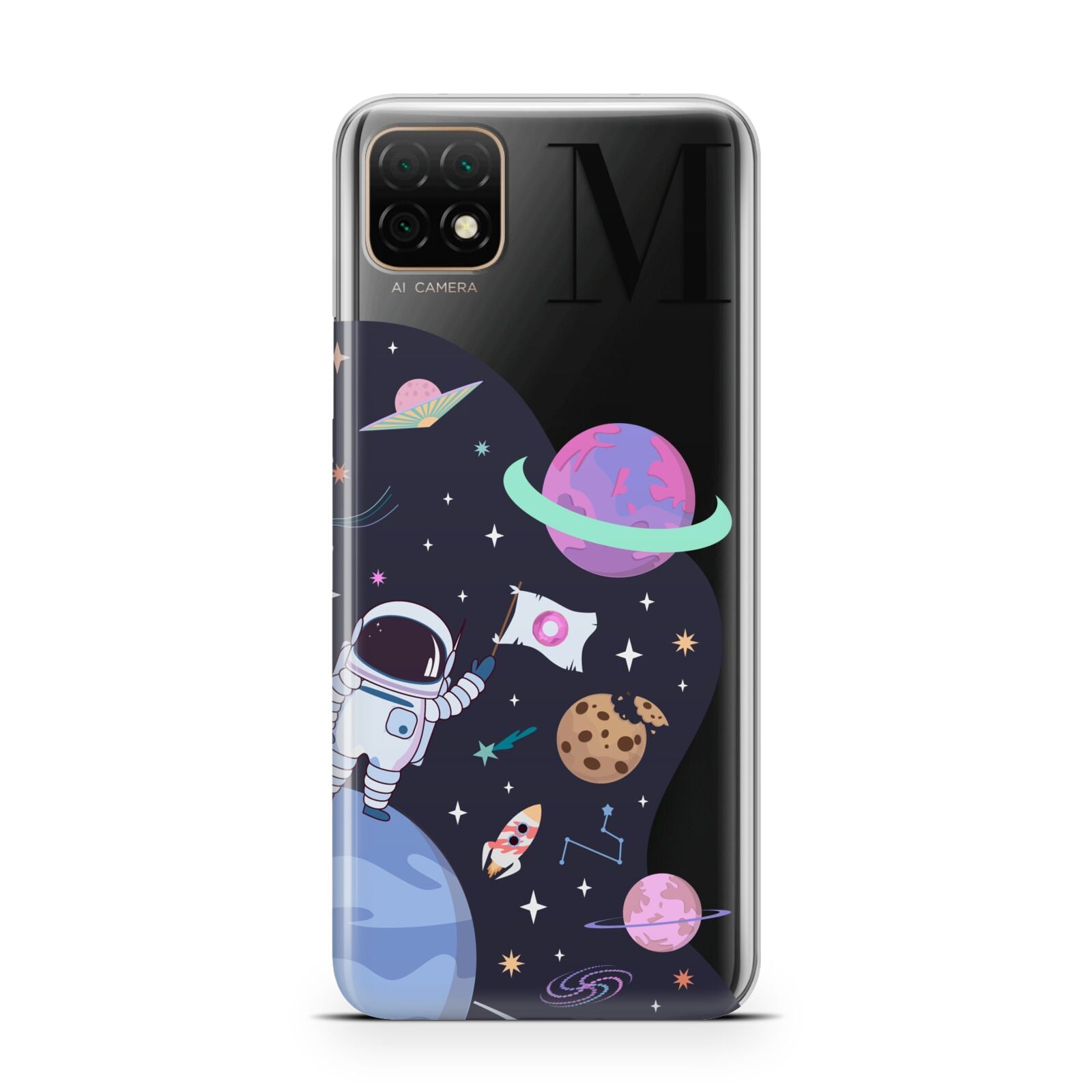 Candyland Galaxy Custom Initial Huawei Enjoy 20 Phone Case