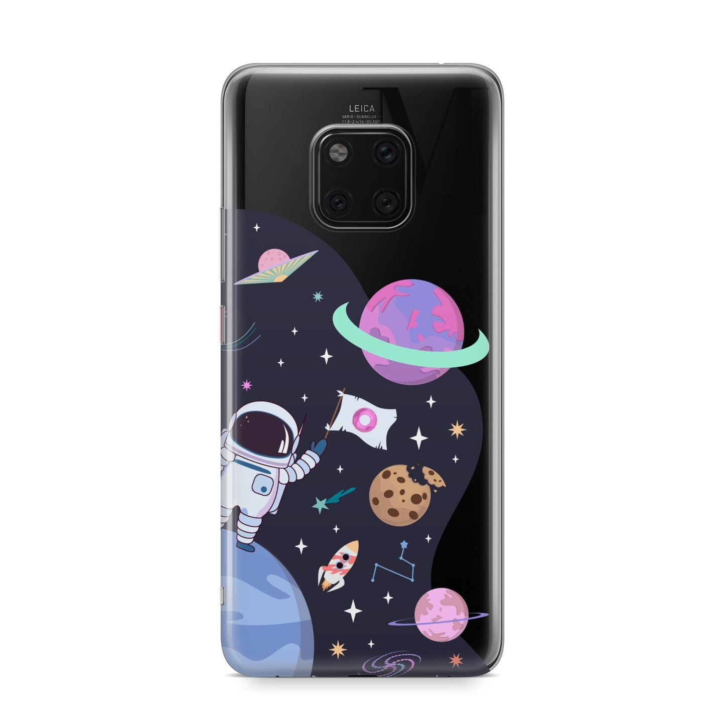 Candyland Galaxy Custom Initial Huawei Mate 20 Pro Phone Case