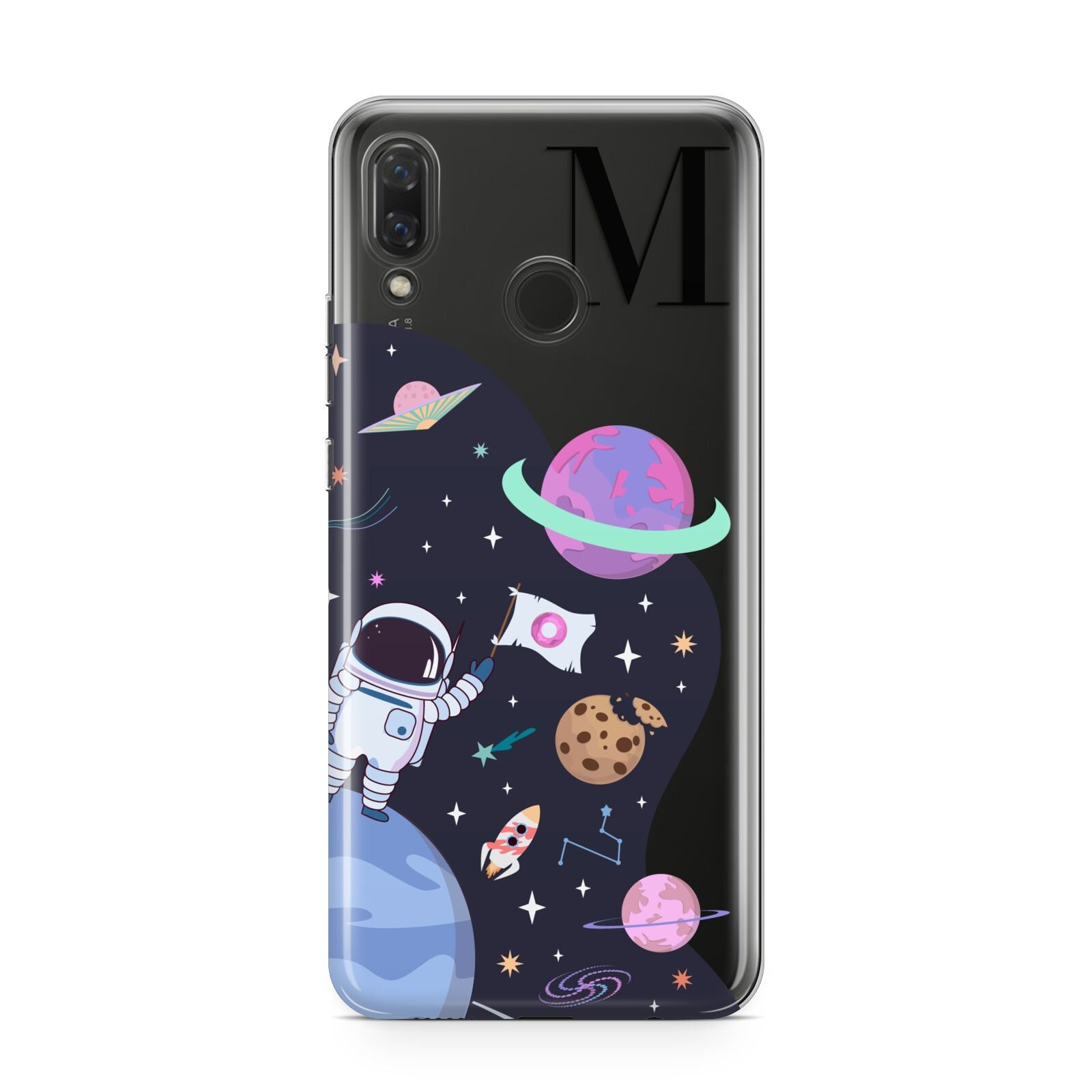 Candyland Galaxy Custom Initial Huawei Nova 3 Phone Case