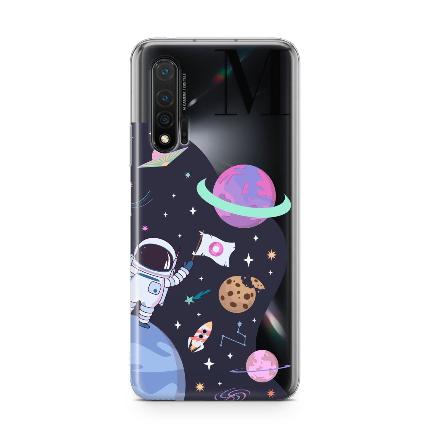 Candyland Galaxy Custom Initial Huawei Nova 6 Phone Case