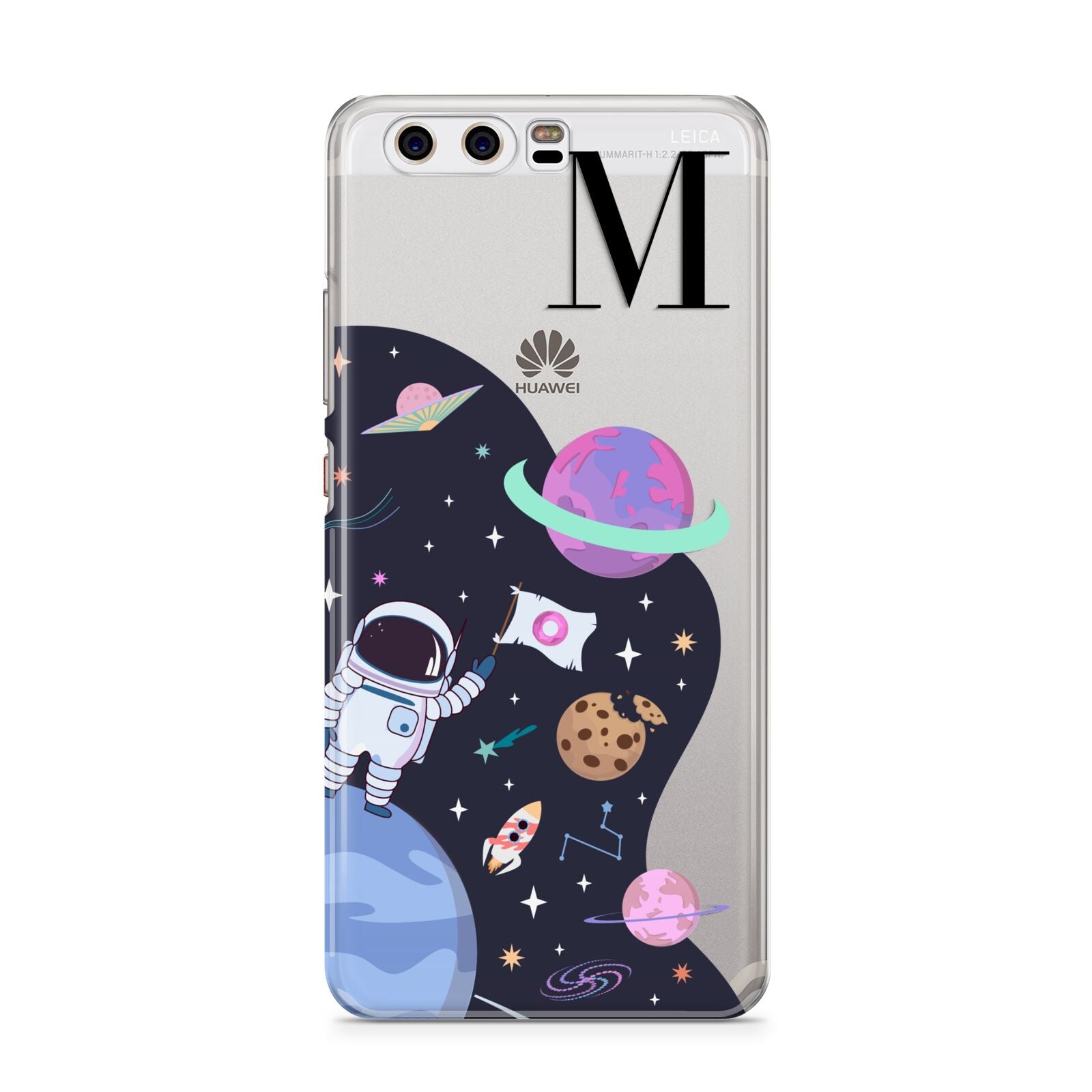 Candyland Galaxy Custom Initial Huawei P10 Phone Case